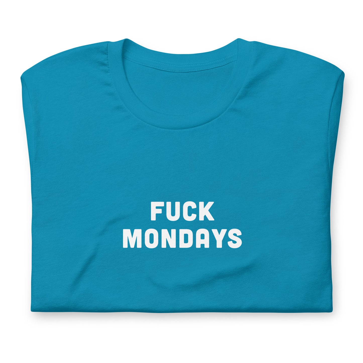 Fuck Mondays T-Shirt Size L Color Navy