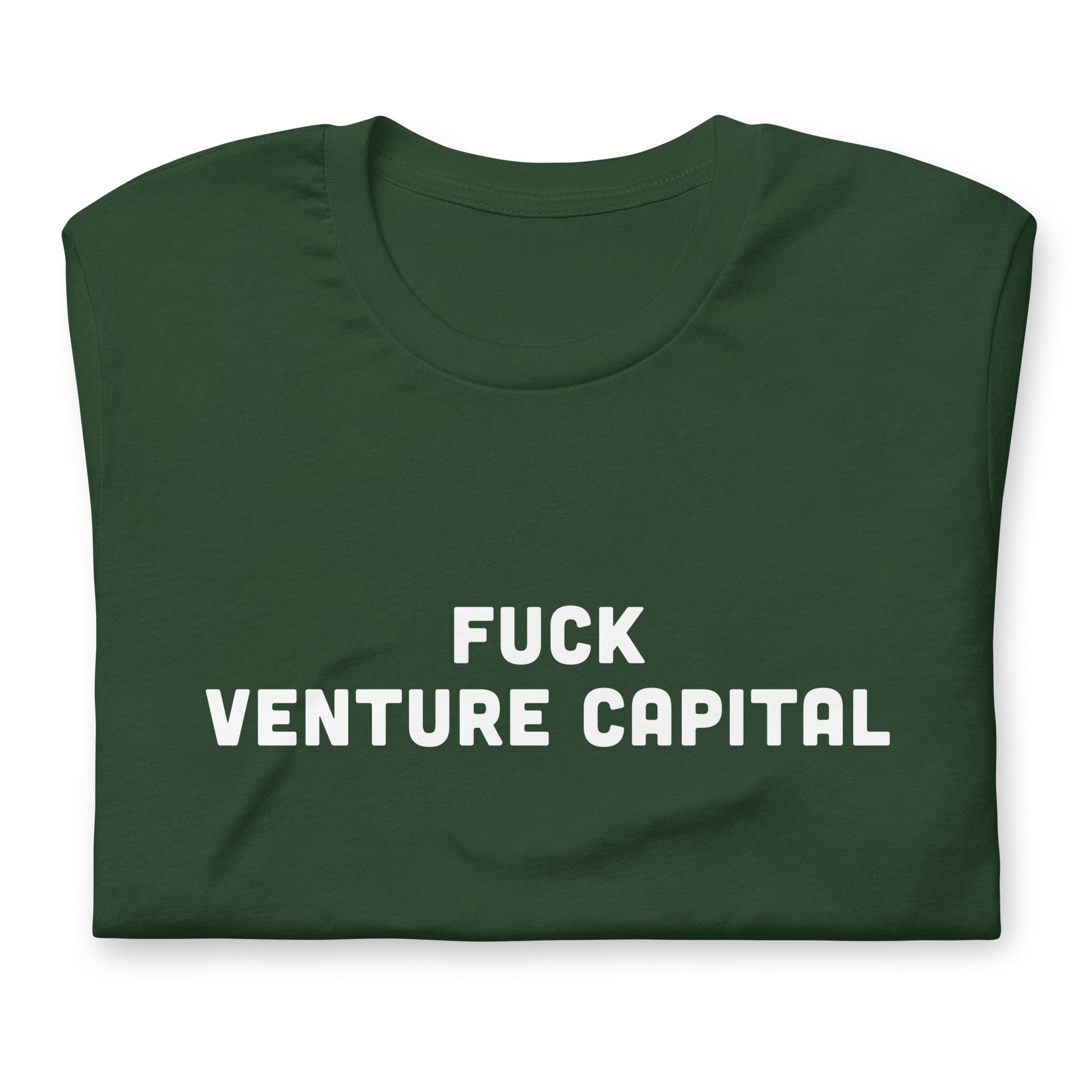 Fuck Venture Capital T-Shirt Size XL Color Black