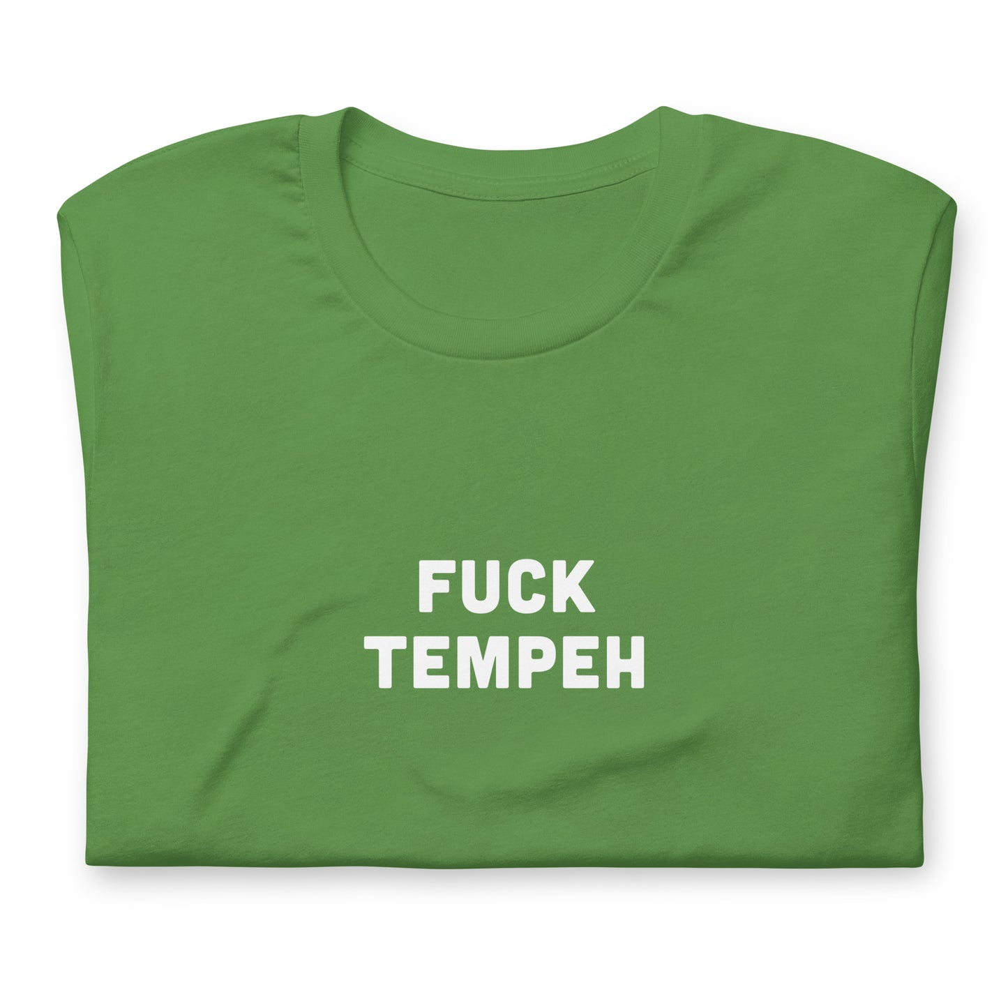 Fuck Tempeh T-Shirt Size 2XL Color Navy