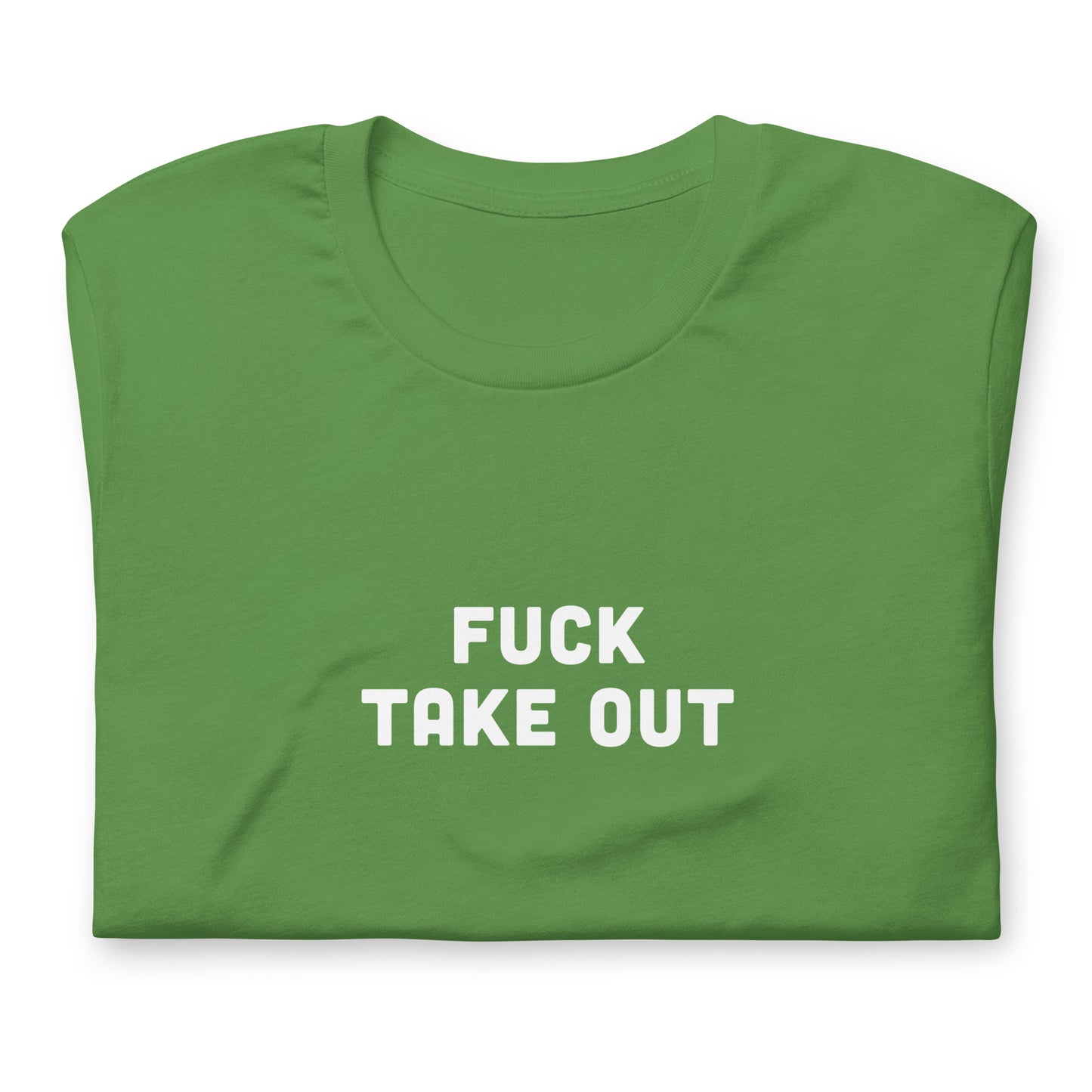 Fuck Take Out T-Shirt Size 2XL Color Navy