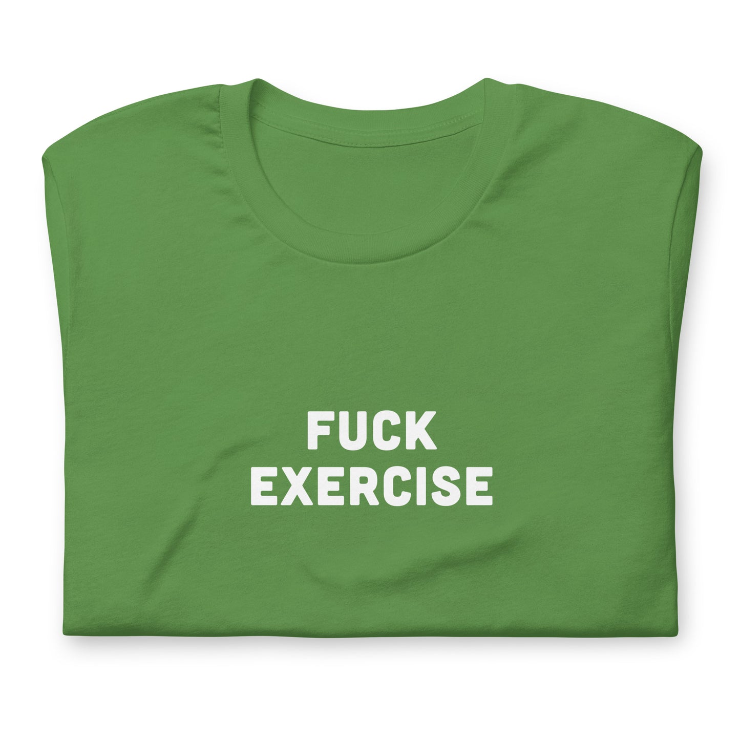 Fuck Exercise T-Shirt Size 2XL Color Navy