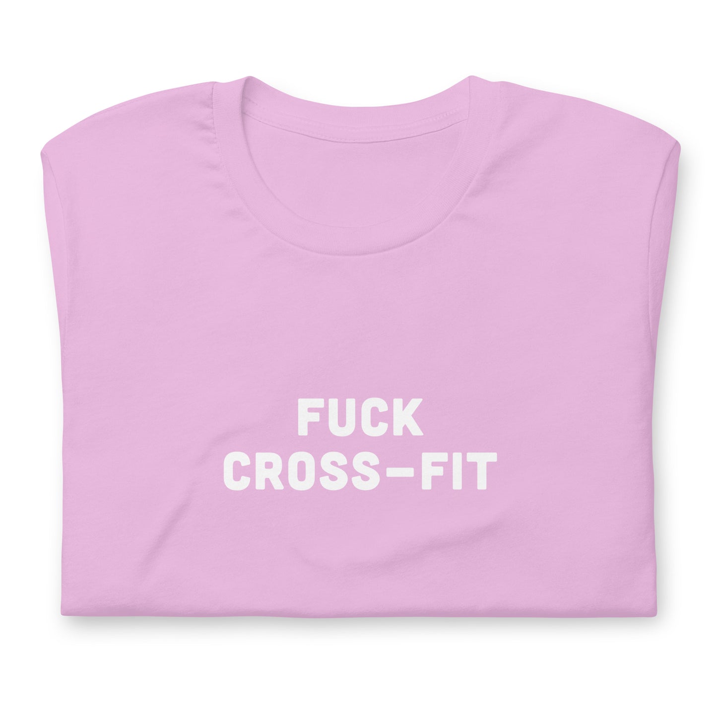 Fuck Cross Fit T-Shirt Size S Color Asphalt