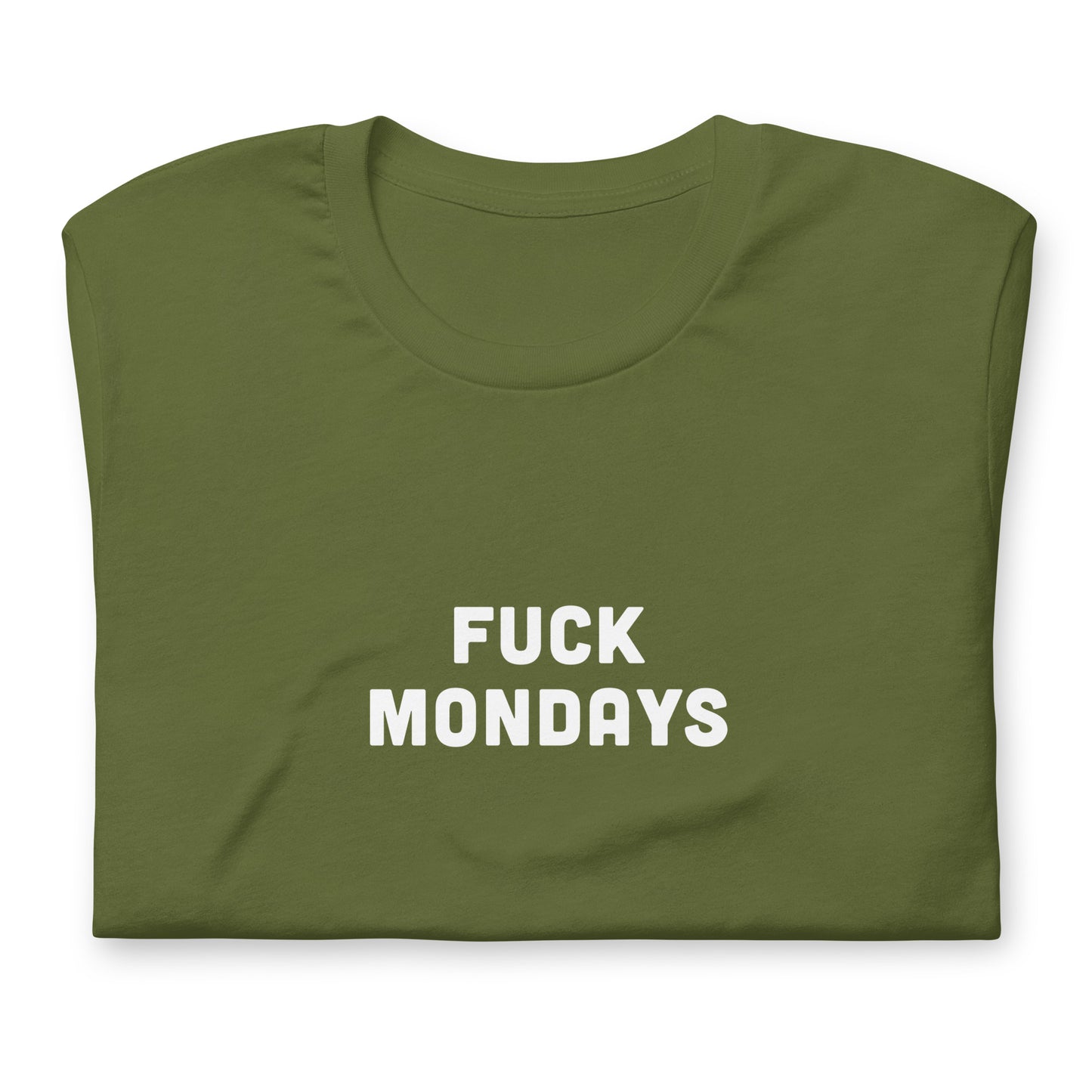 Fuck Mondays T-Shirt Size S Color Navy