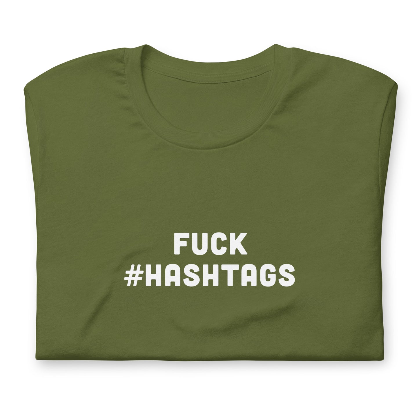 Fuck Hashtags T-Shirt Size S Color Navy