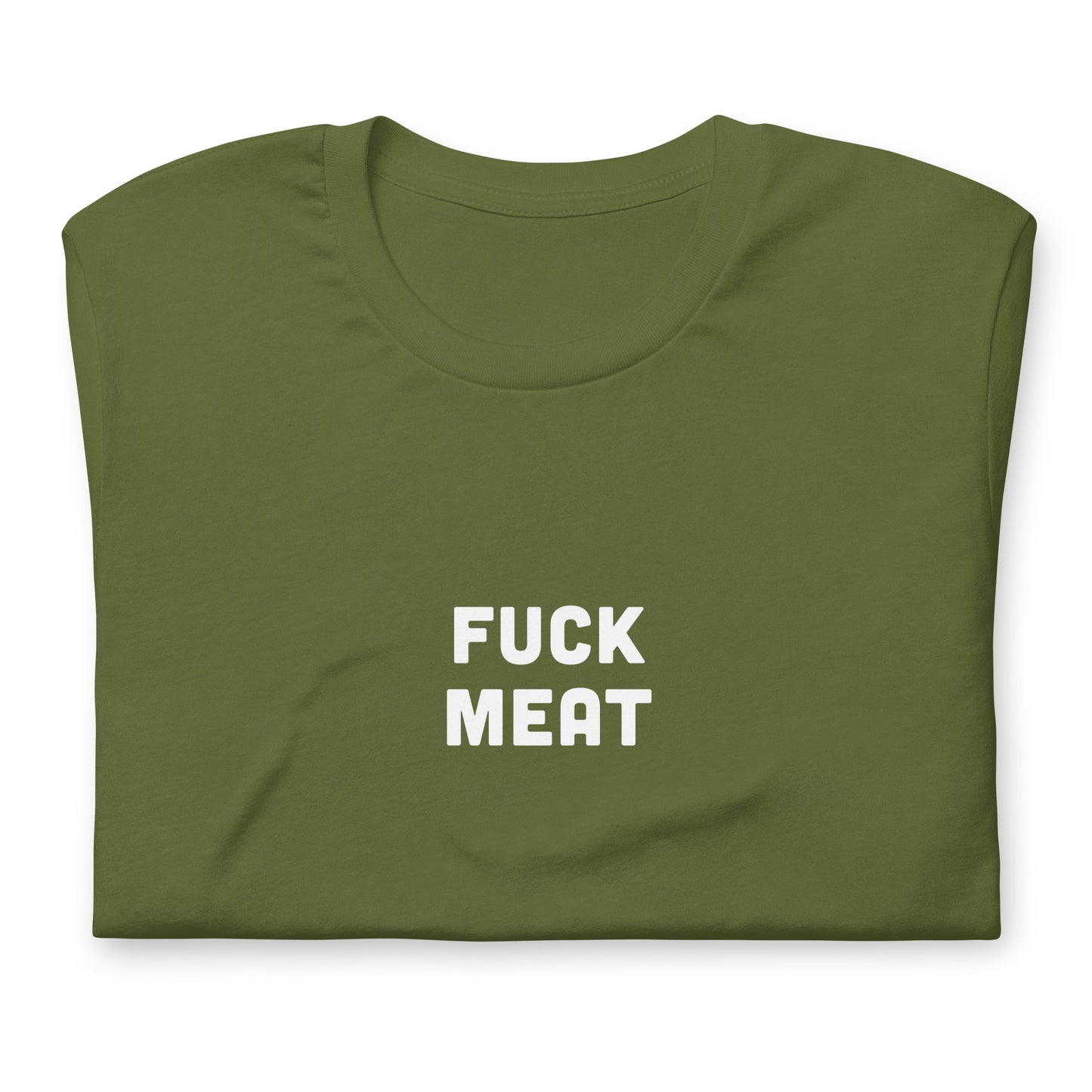 Fuck Meat t-shirt S Color Navy