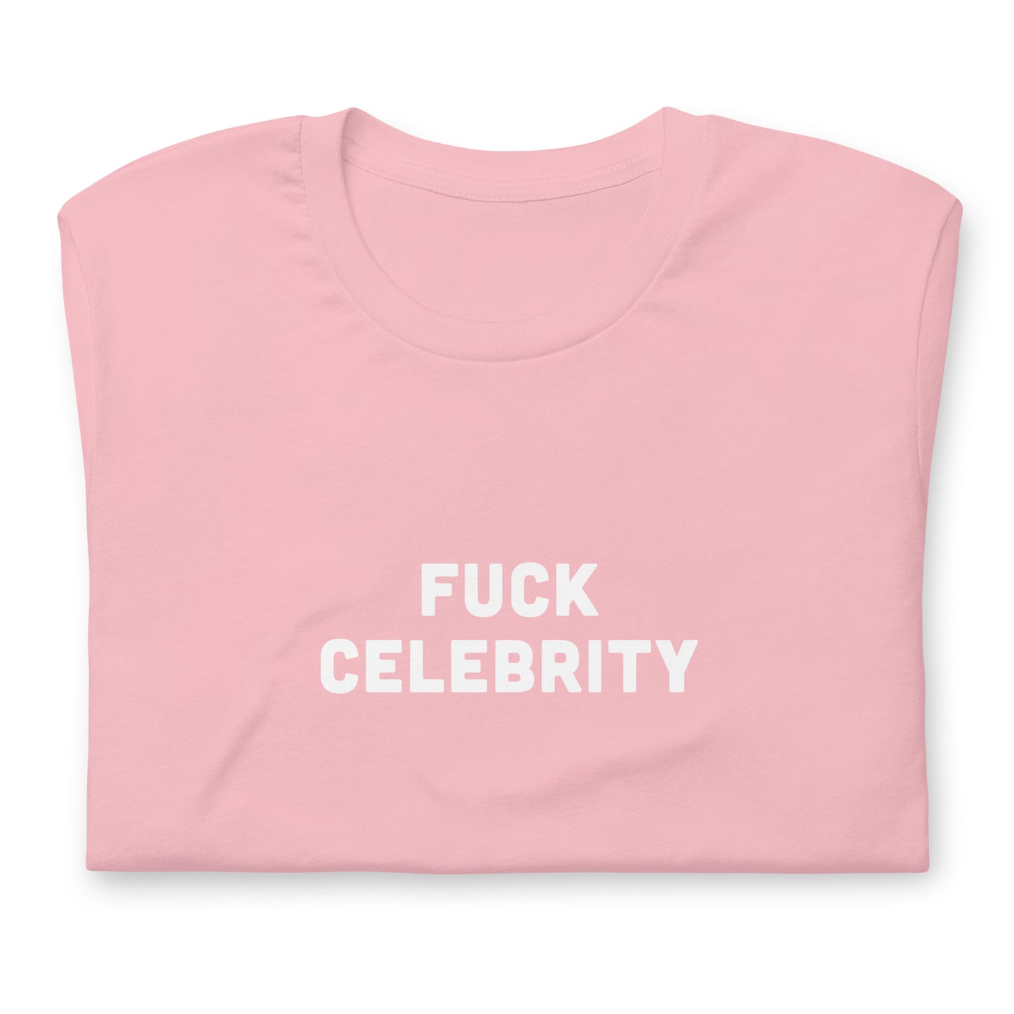 Fuck Celebrity T-Shirt Size S Color Asphalt