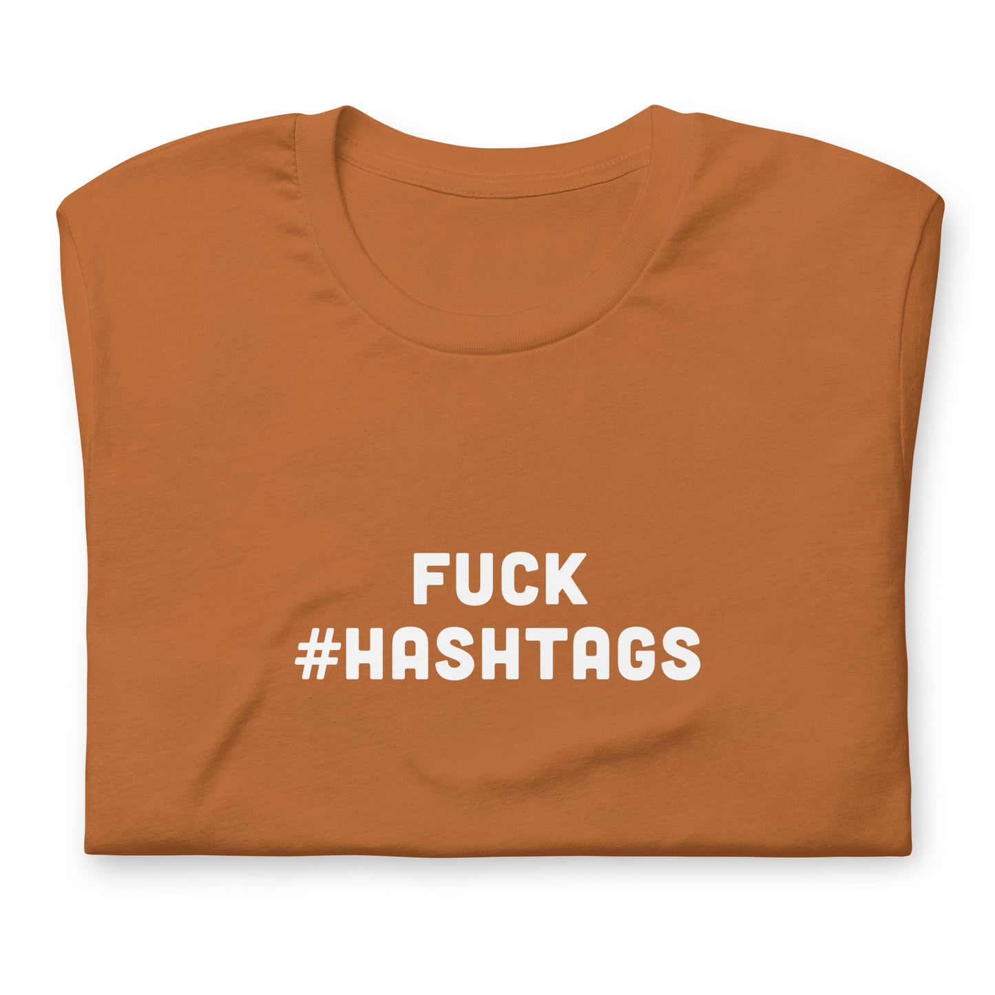 Fuck Hashtags T-Shirt Size L Color Navy
