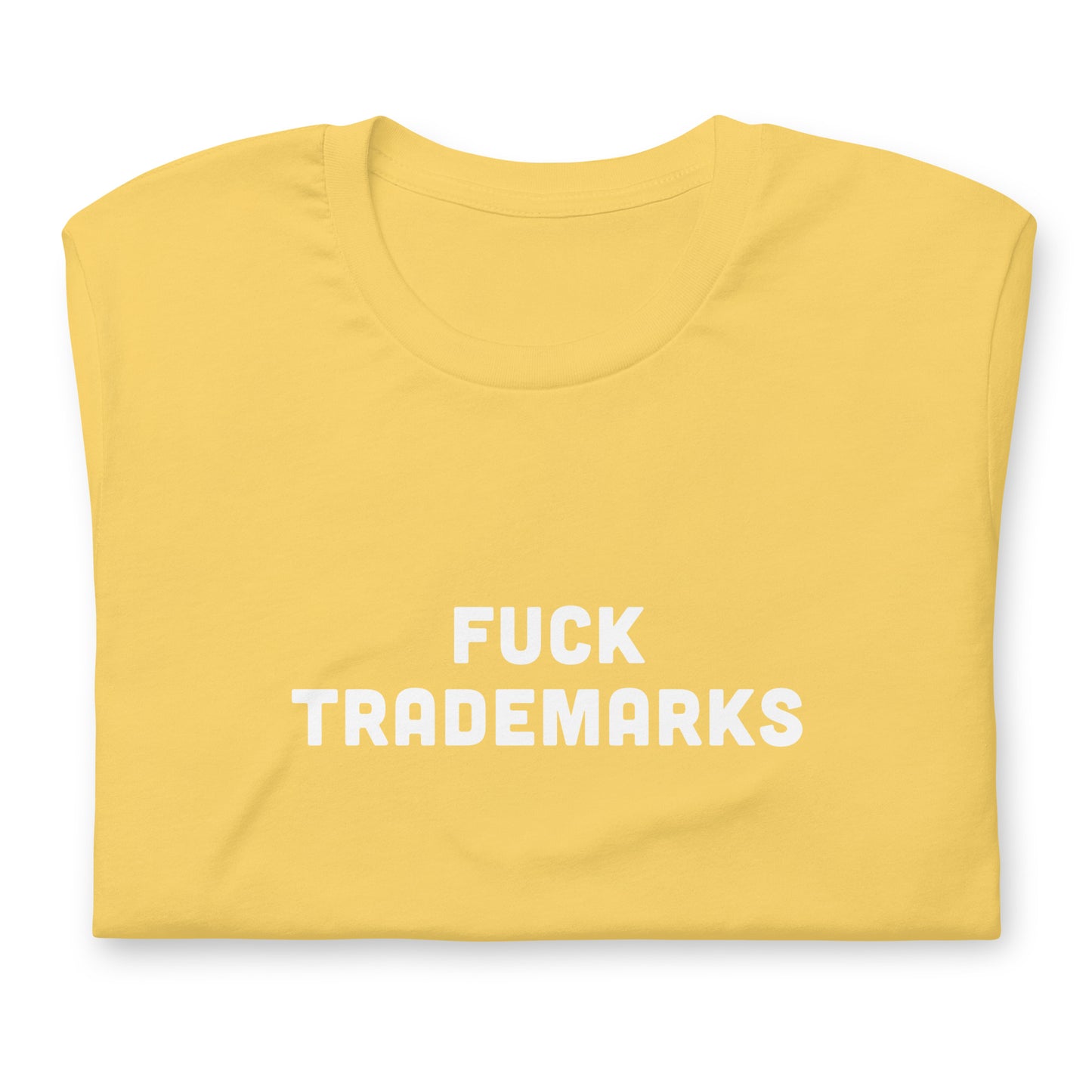 Fuck Trademarks T-Shirt Size XL Color Asphalt