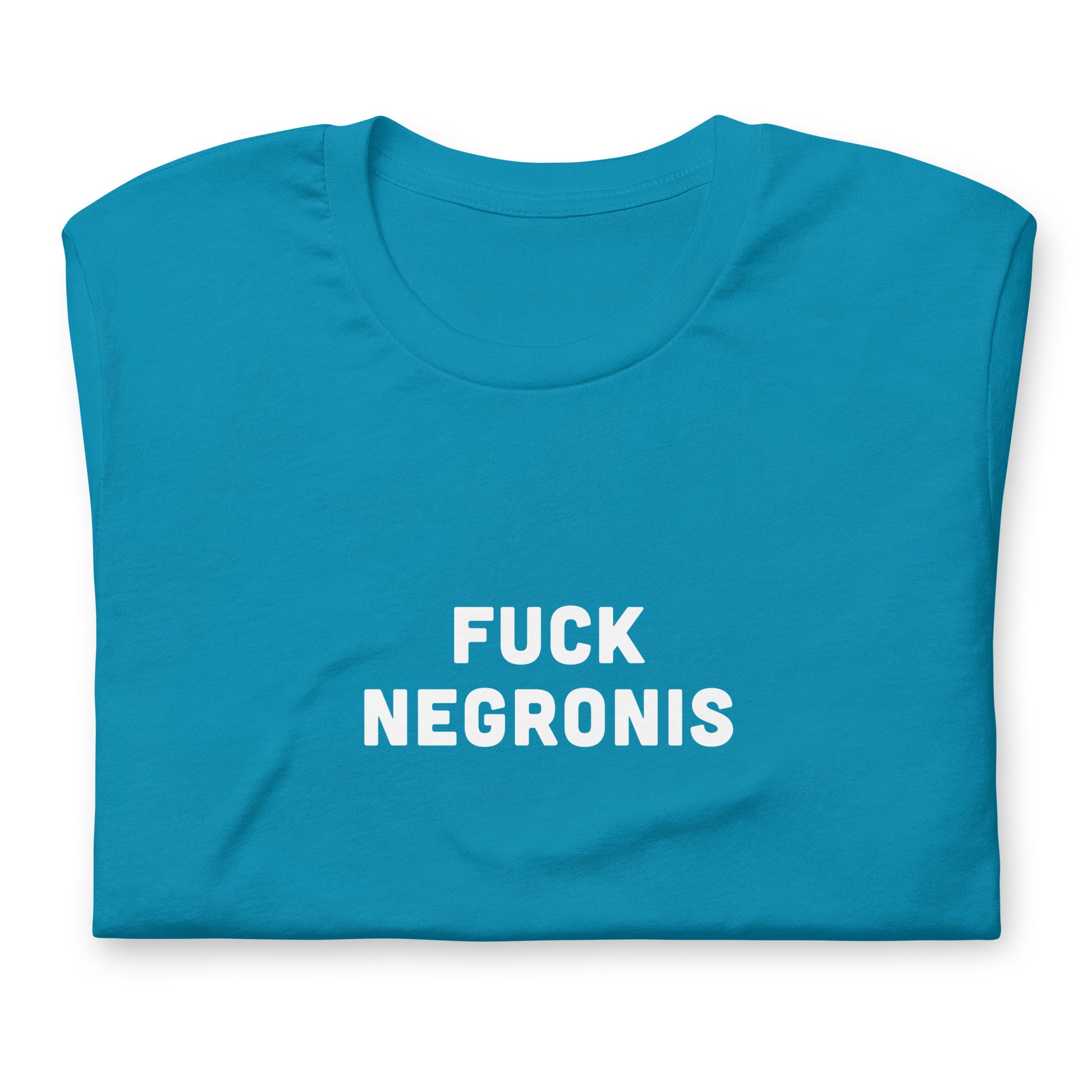 Fuck Negronis T-Shirt Size XL Color Navy