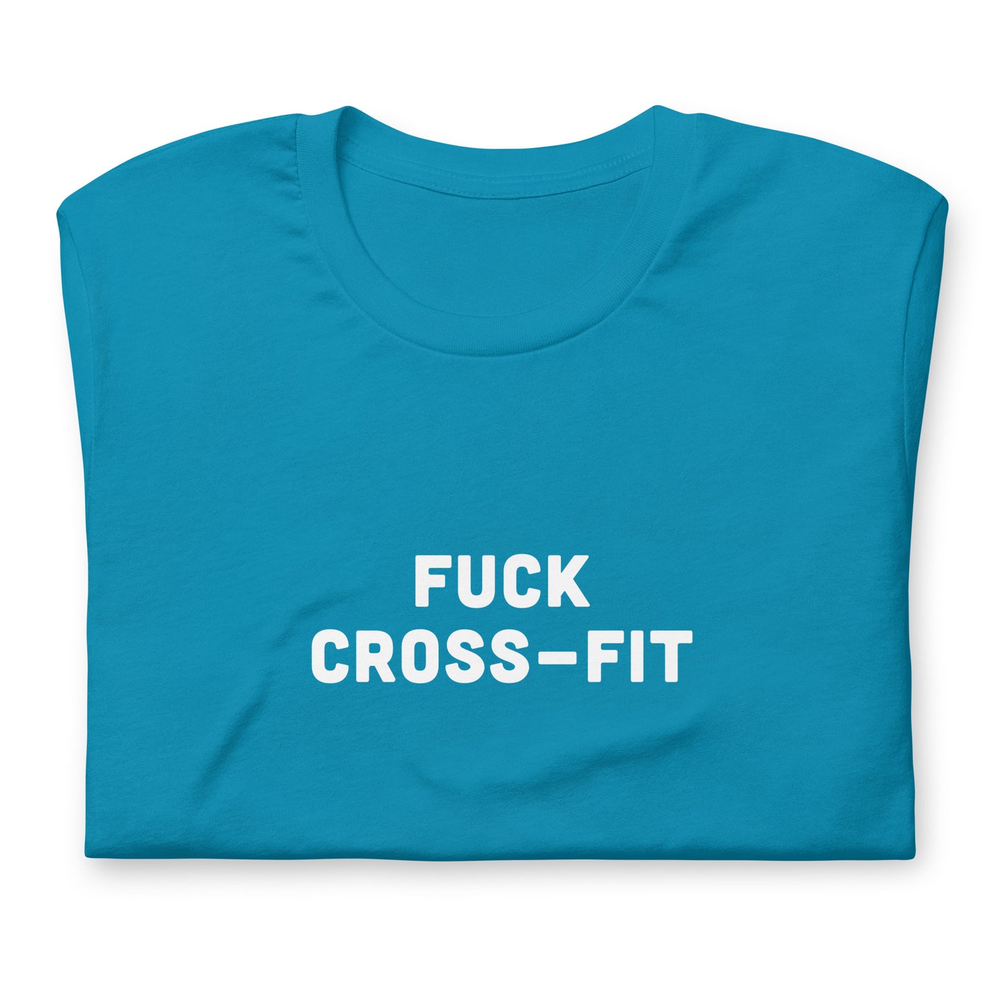 Fuck Cross Fit T-Shirt Size XL Color Navy