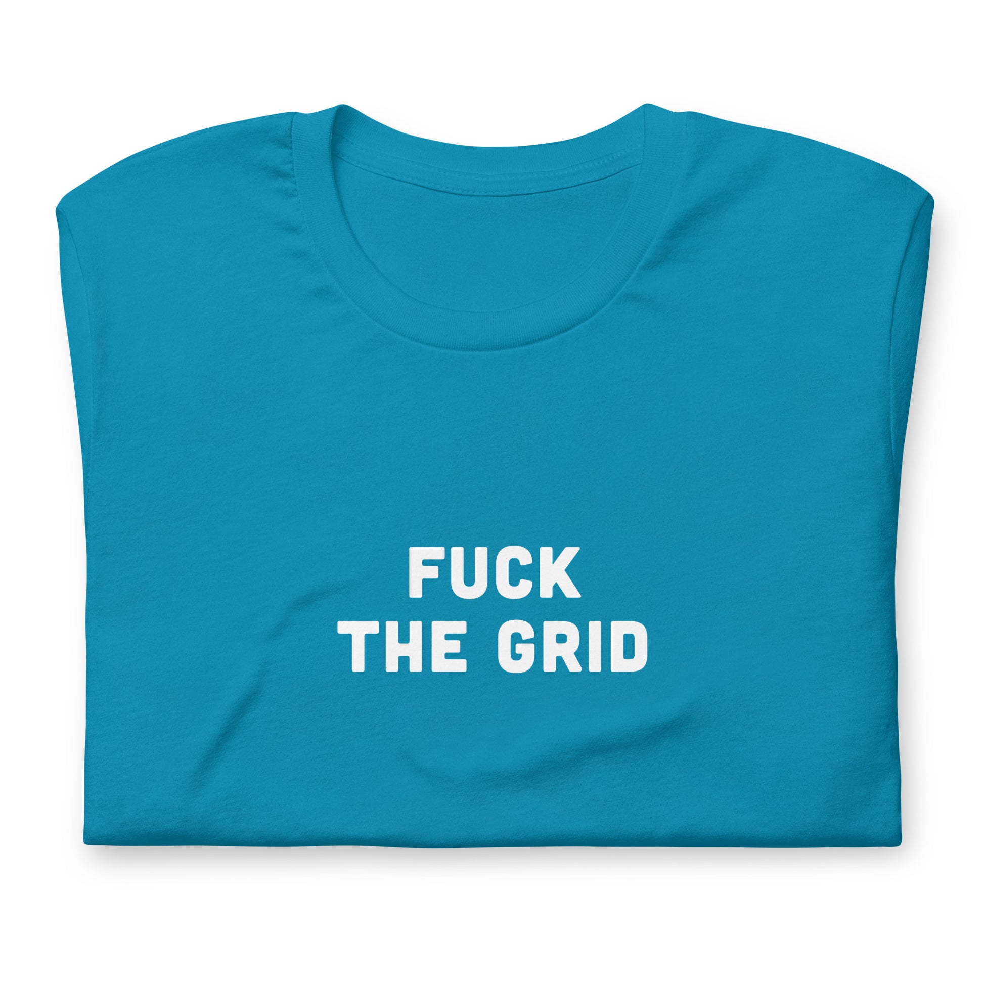Fuck The Grid T-Shirt Size L Color Navy