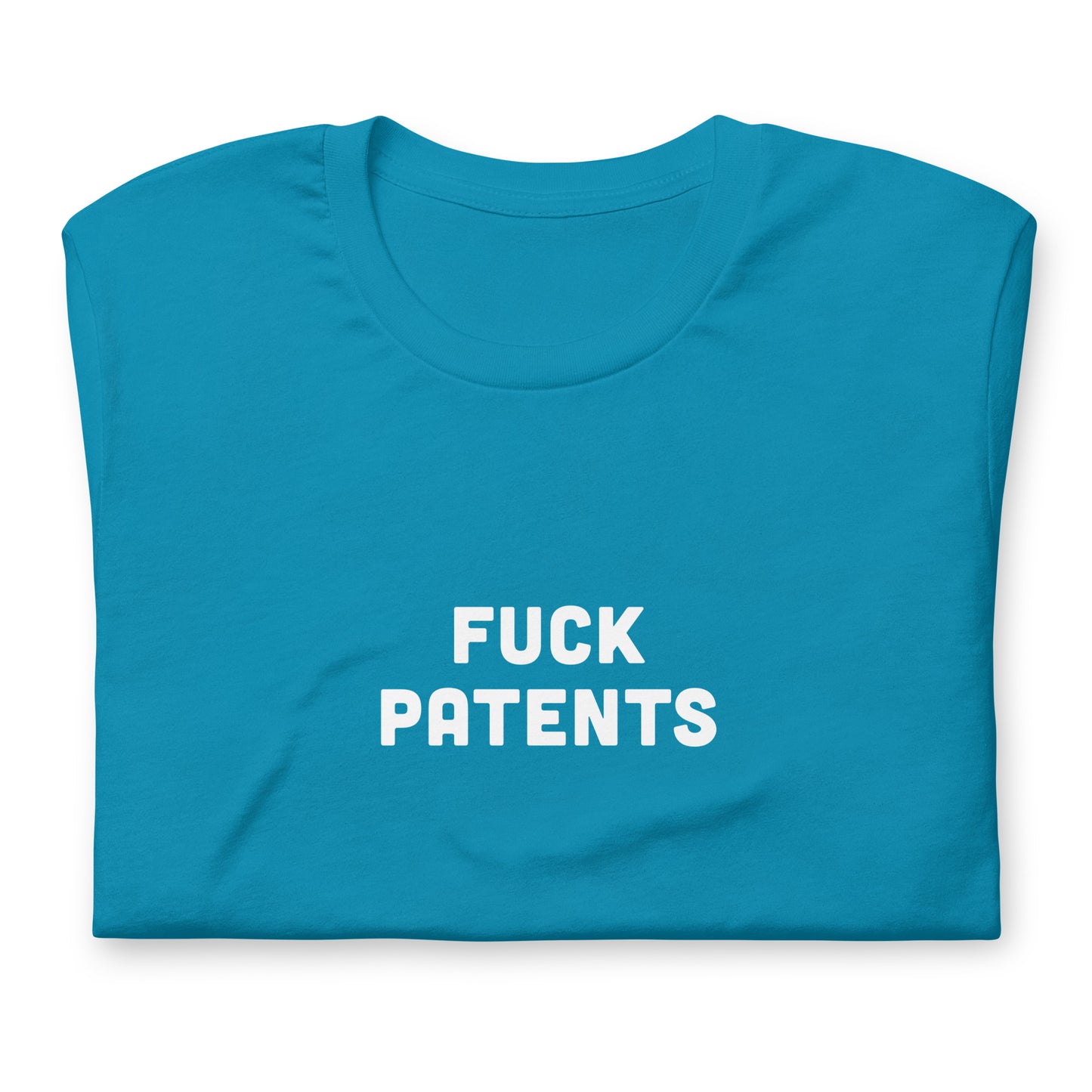 Fuck Patents T-Shirt Size L Color Navy