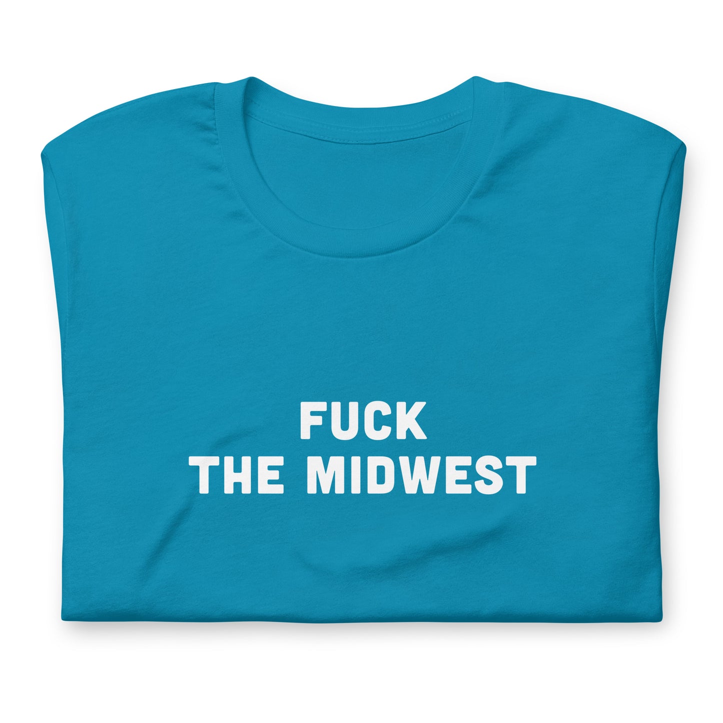 Fuck The Midwest T-Shirt Size M Color Navy