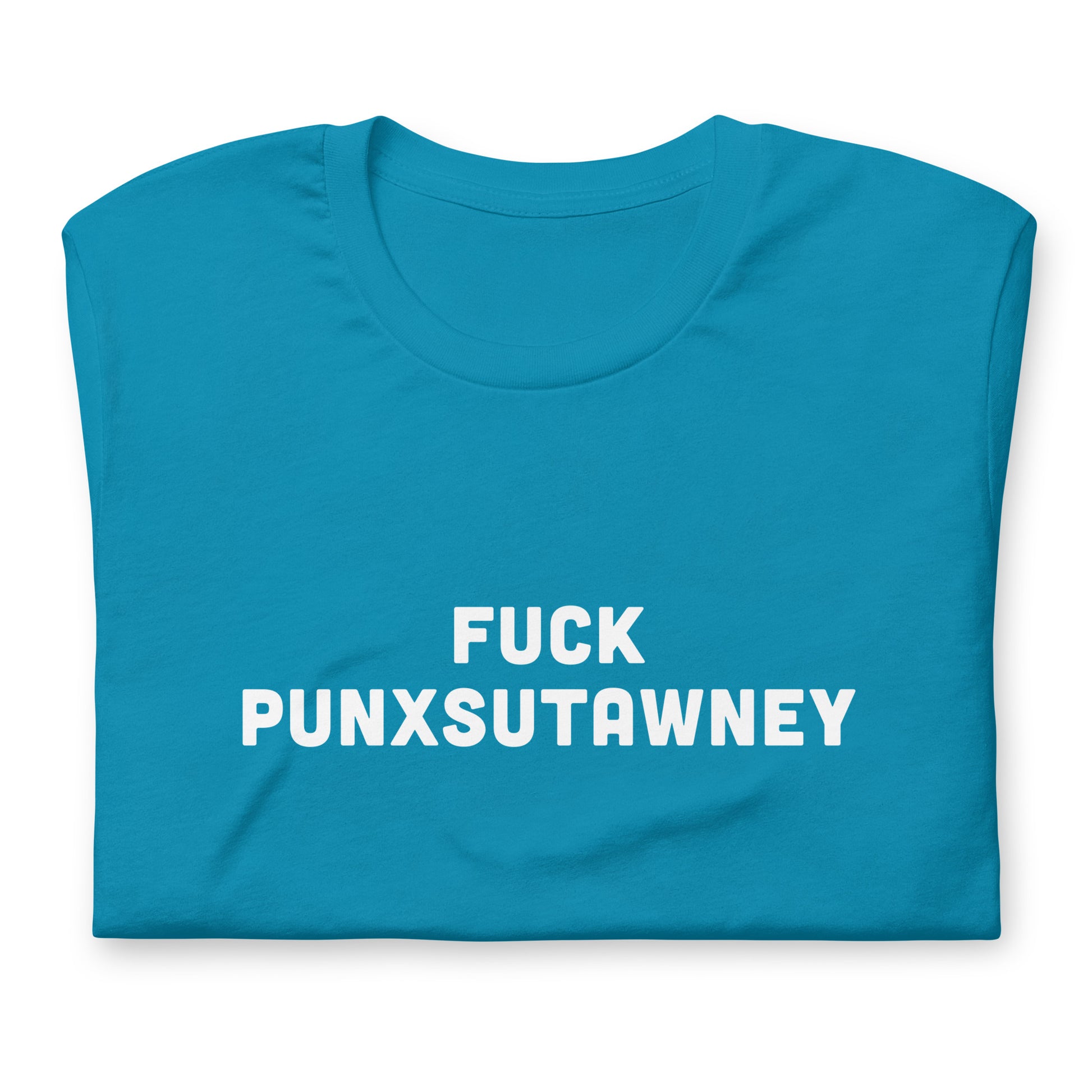 Fuck Punxsutawney T-Shirt Size L Color Navy