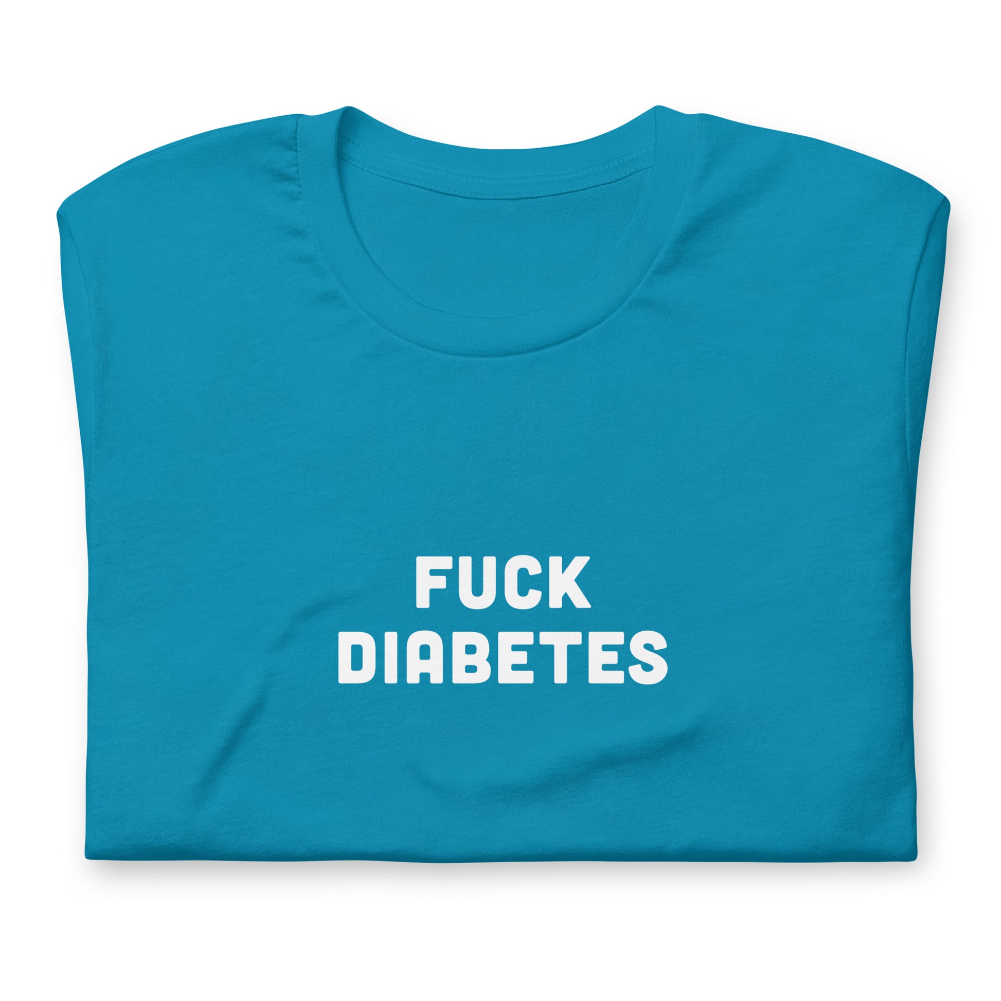 Fuck Diabetes t-shirt  L Color Navy