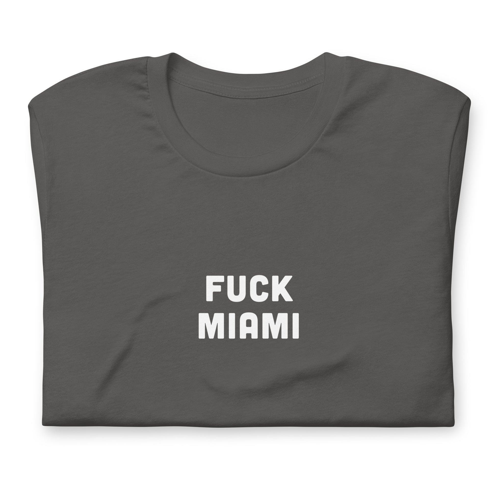 Fuck Miami T-Shirt Size L Color Navy