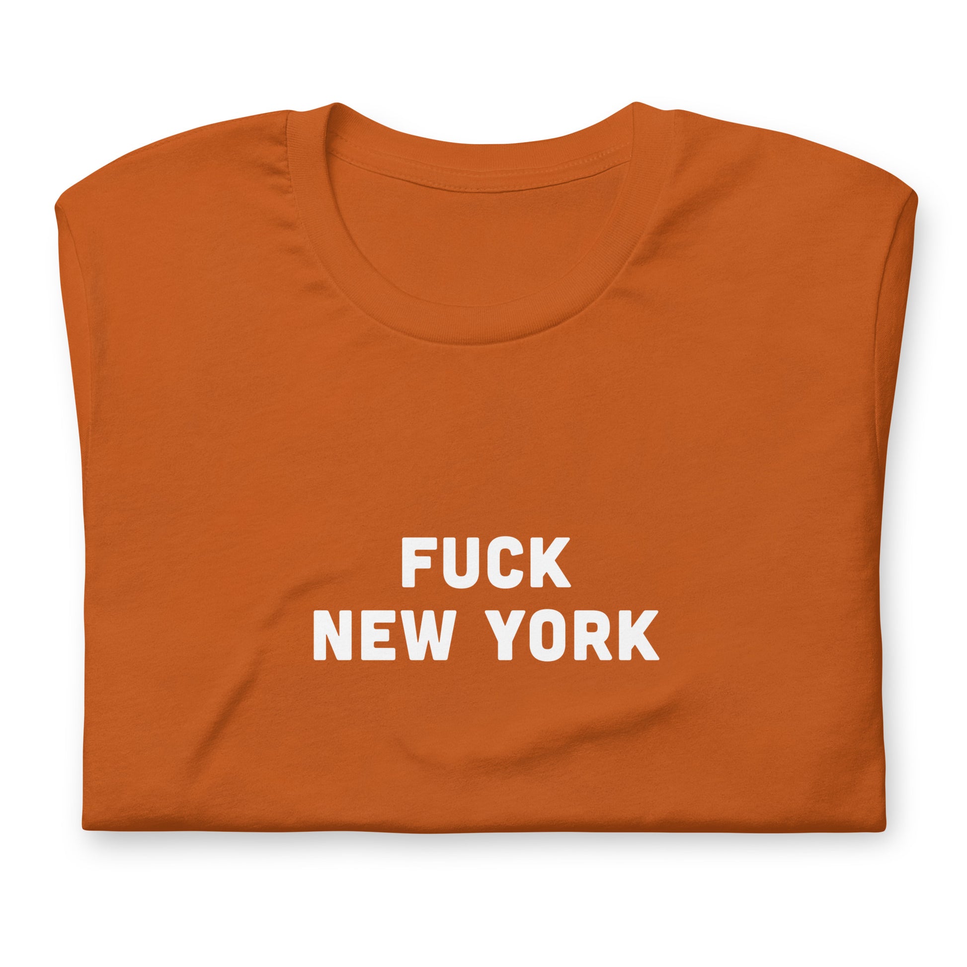 Fuck New York T-Shirt Size S Color Navy