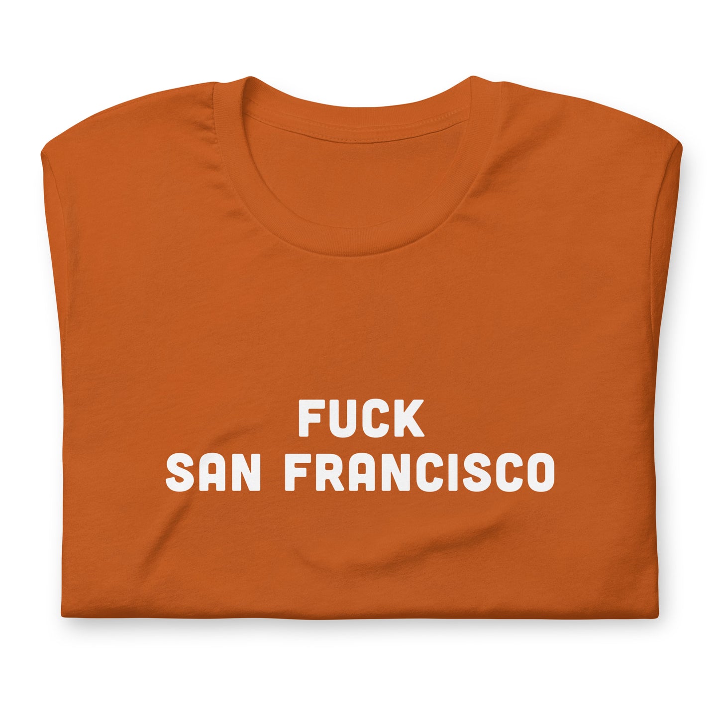 Fuck San Francisco T-Shirt Size M Color Navy