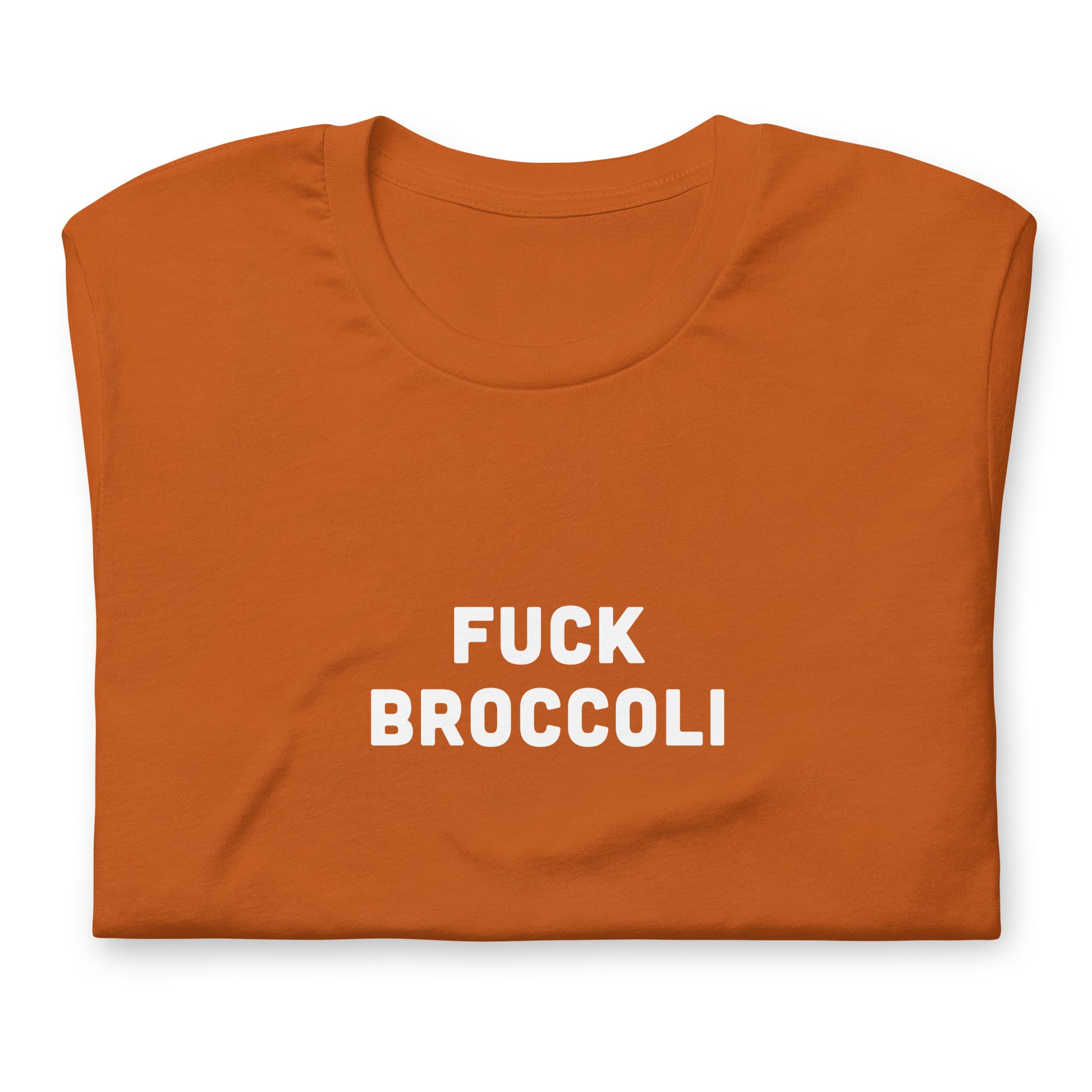 Fuck Broccoli T-Shirt Size S Color Navy