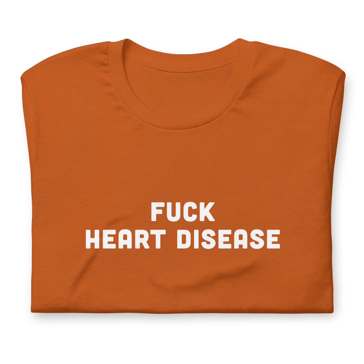Fuck Heart Disease T-Shirt Size M Color Navy
