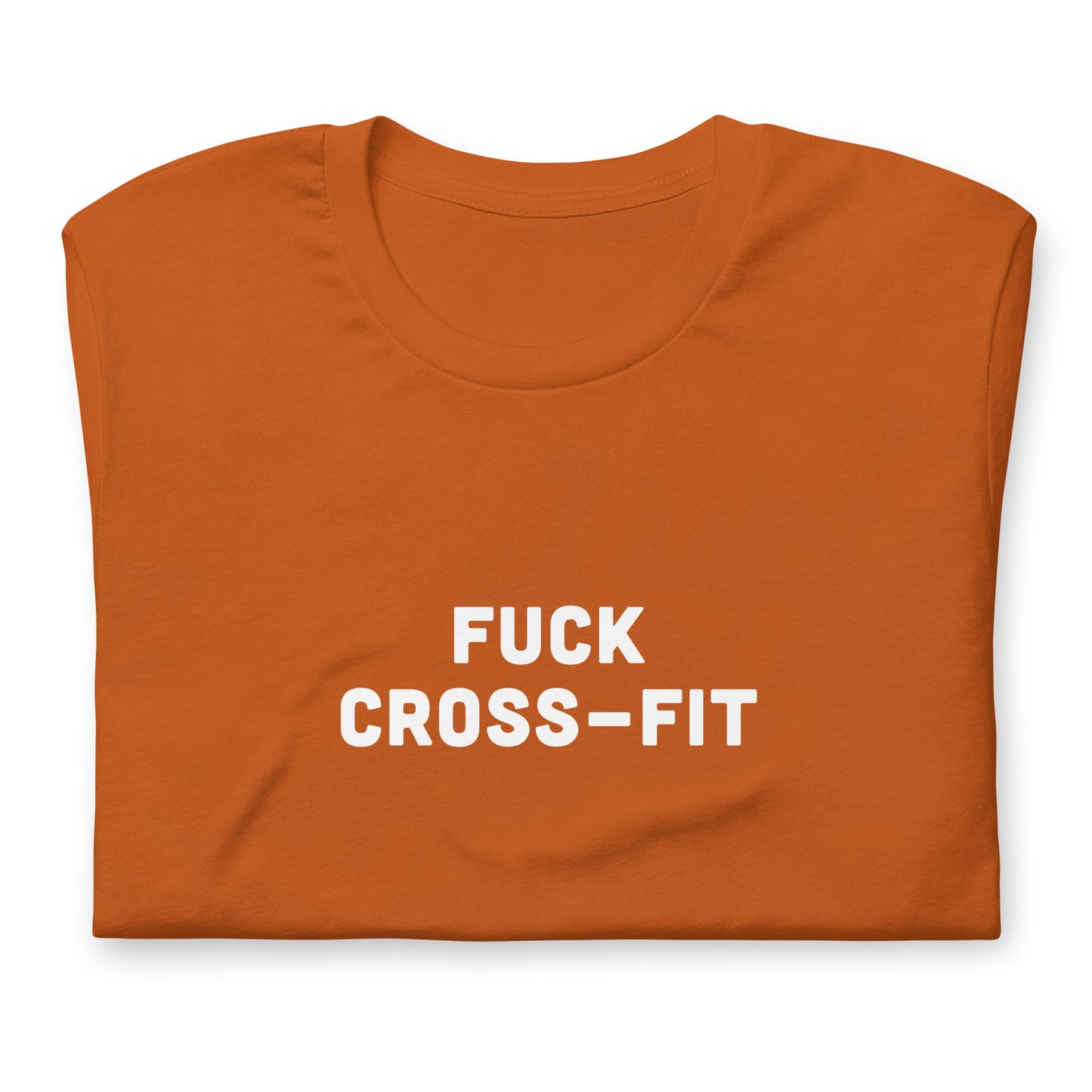 Fuck Cross Fit T-Shirt Size L Color Navy
