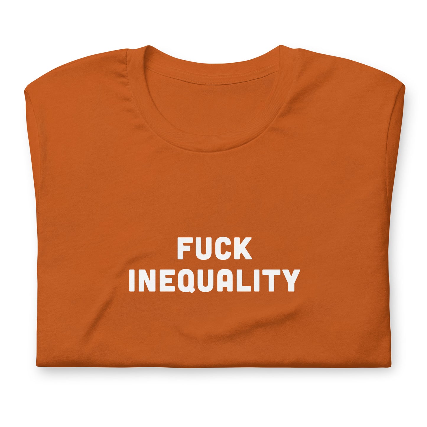 Fuck Inequality T-Shirt Size M Color Navy