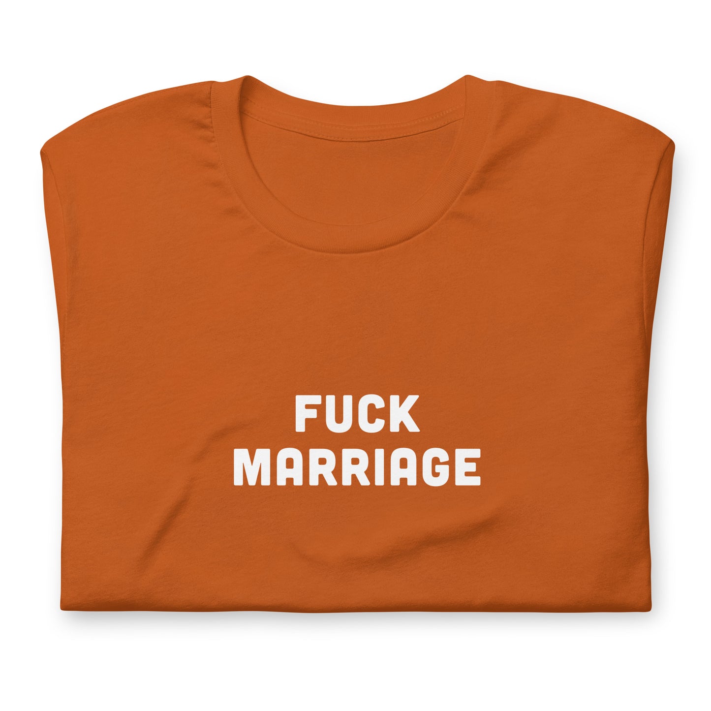 Fuck Marriage T-Shirt Size M Color Navy