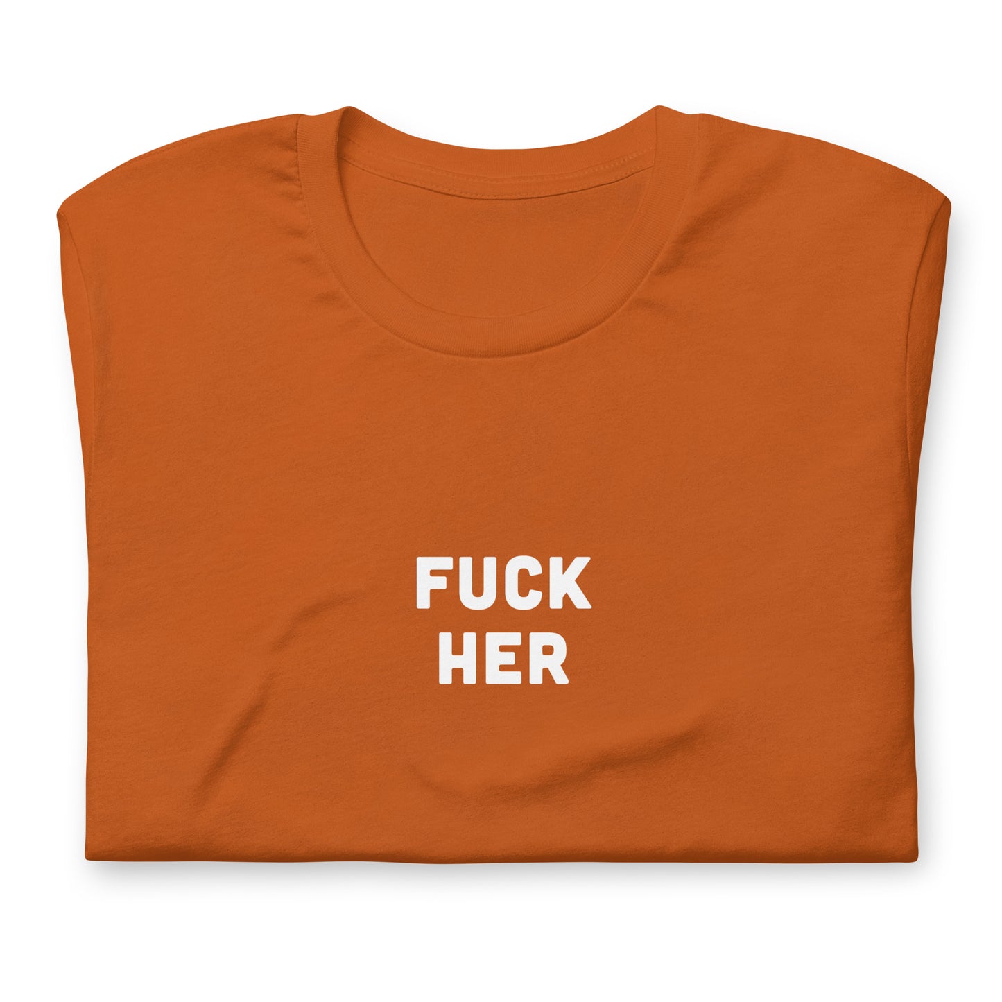 Fuck Her T-Shirt Size M Color Navy