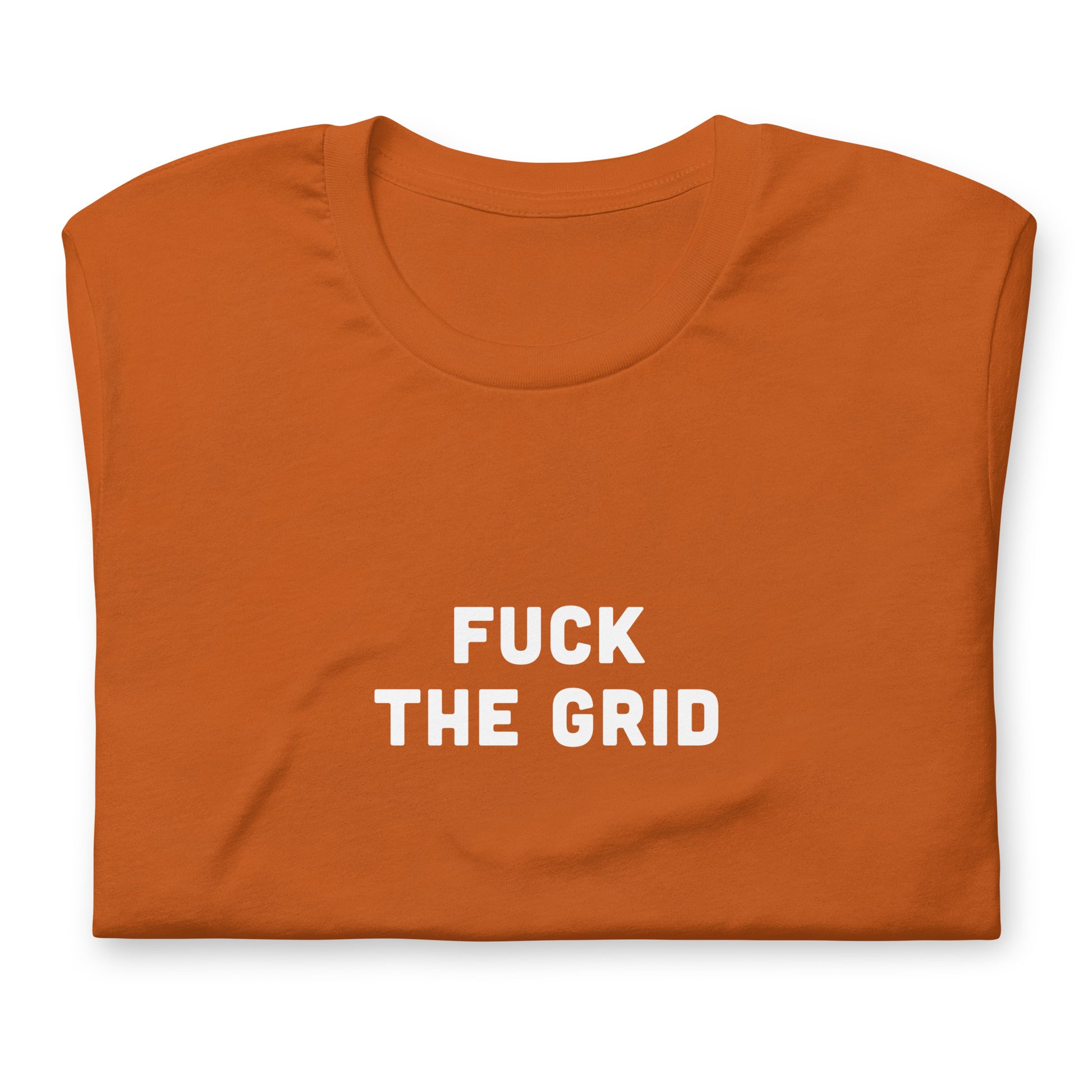Fuck The Grid T-Shirt Size M Color Navy