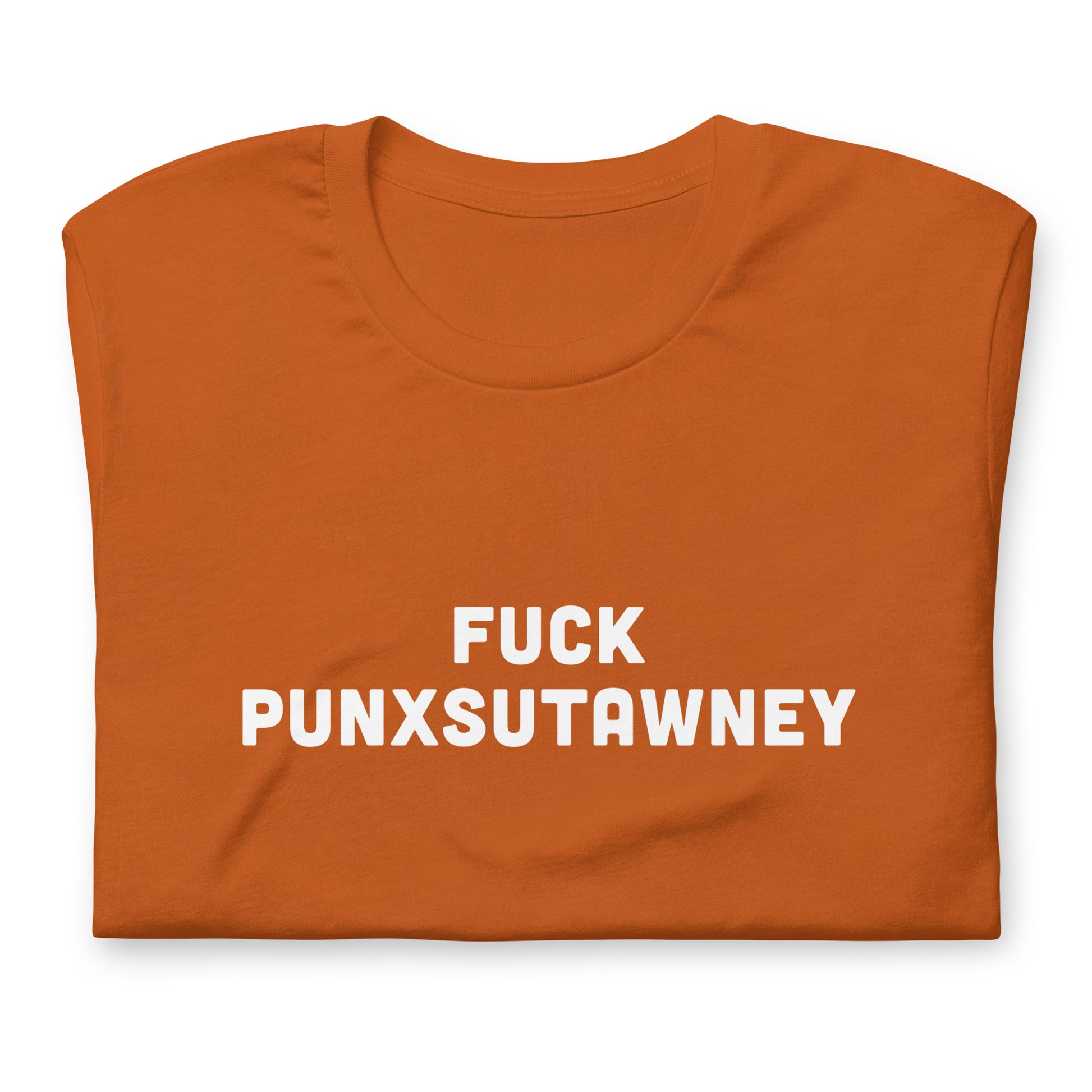 Fuck Punxsutawney T-Shirt Size M Color Navy