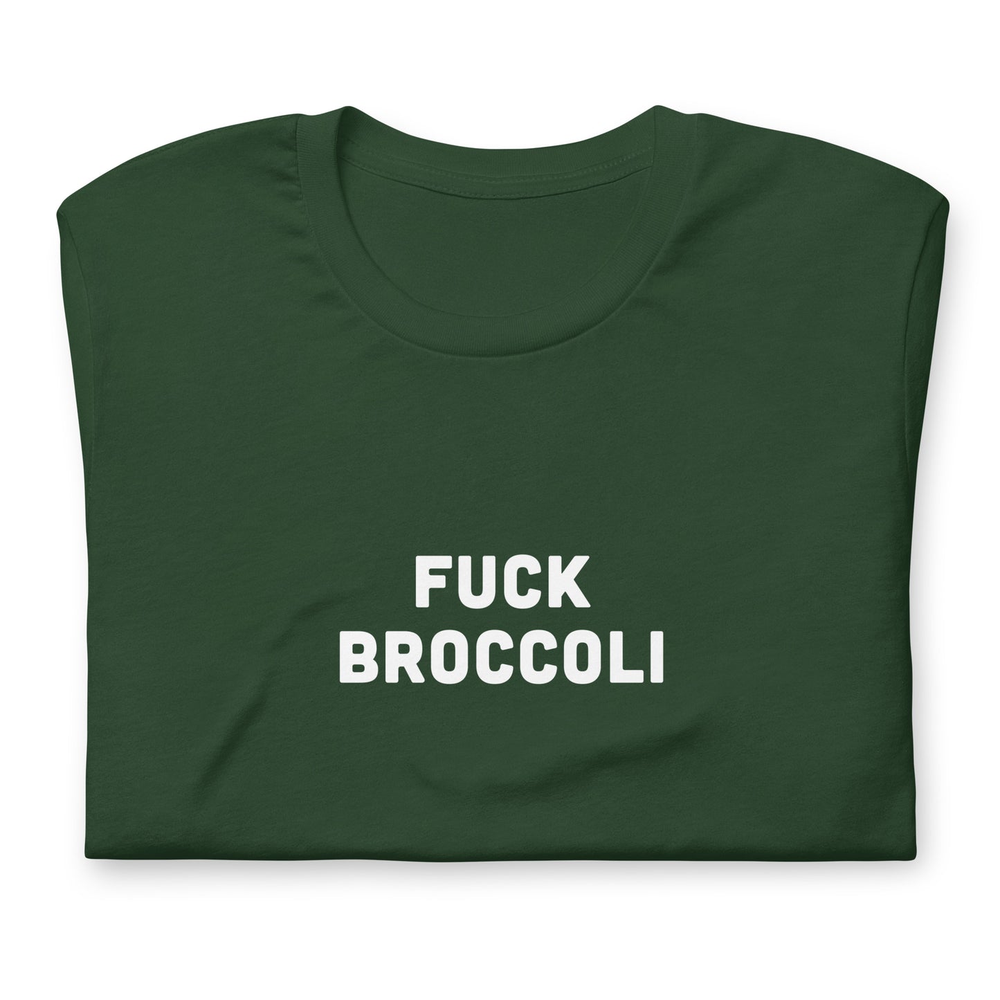Fuck Broccoli T-Shirt Size XL Color Black