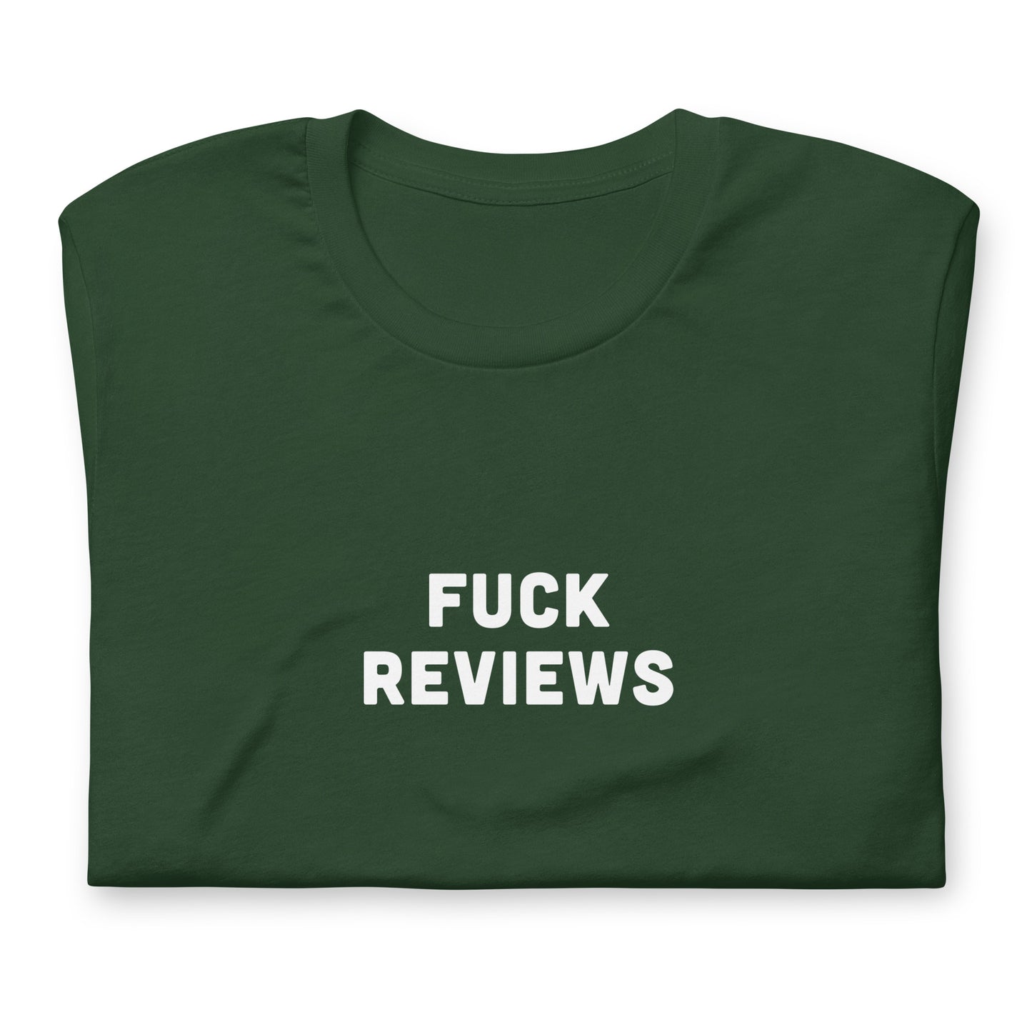 Fuck Reviews T-Shirt Size XL Color Black