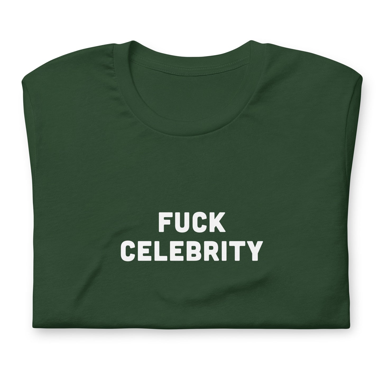 Fuck Celebrity T-Shirt Size XL Color Black