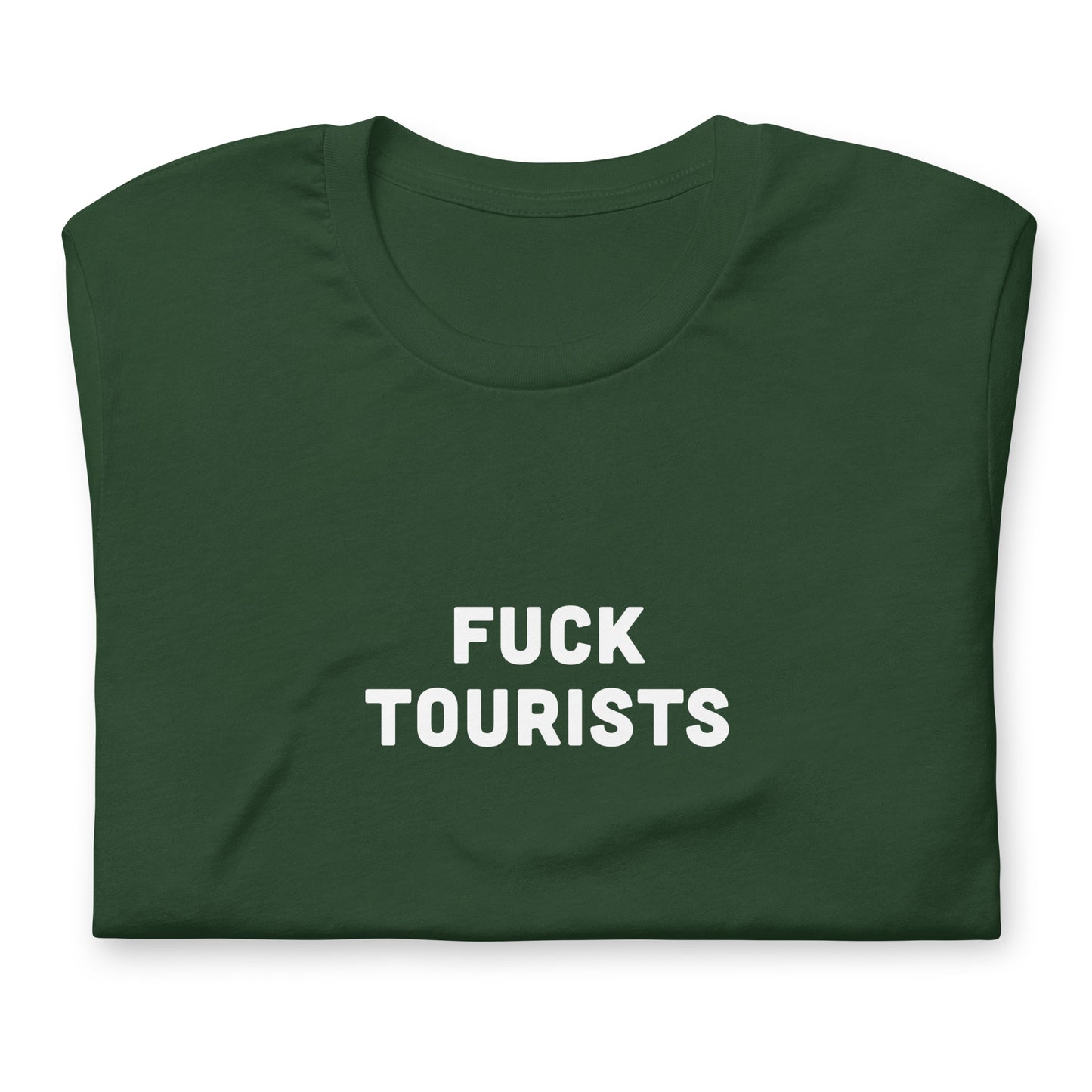 Fuck Tourists T-Shirt Size S Color Navy