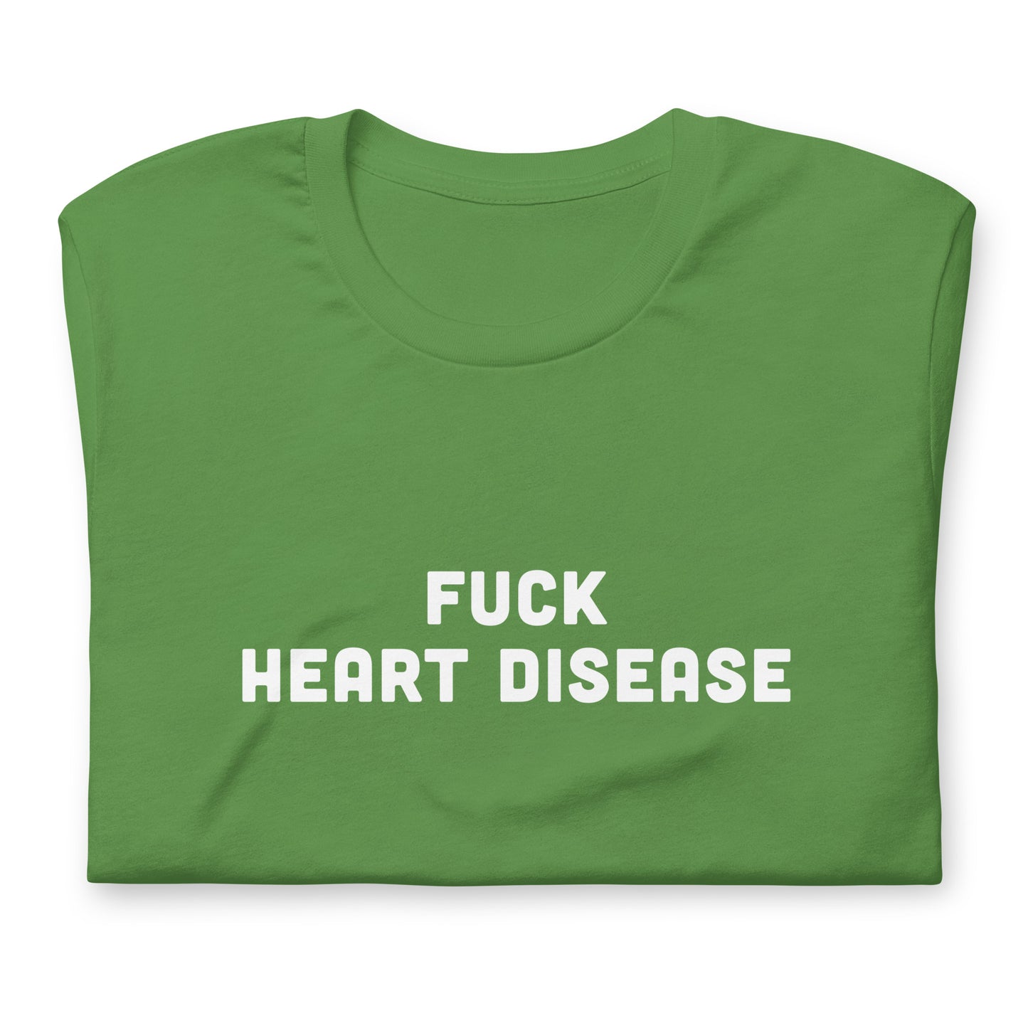 Fuck Heart Disease T-Shirt Size 2XL Color Navy