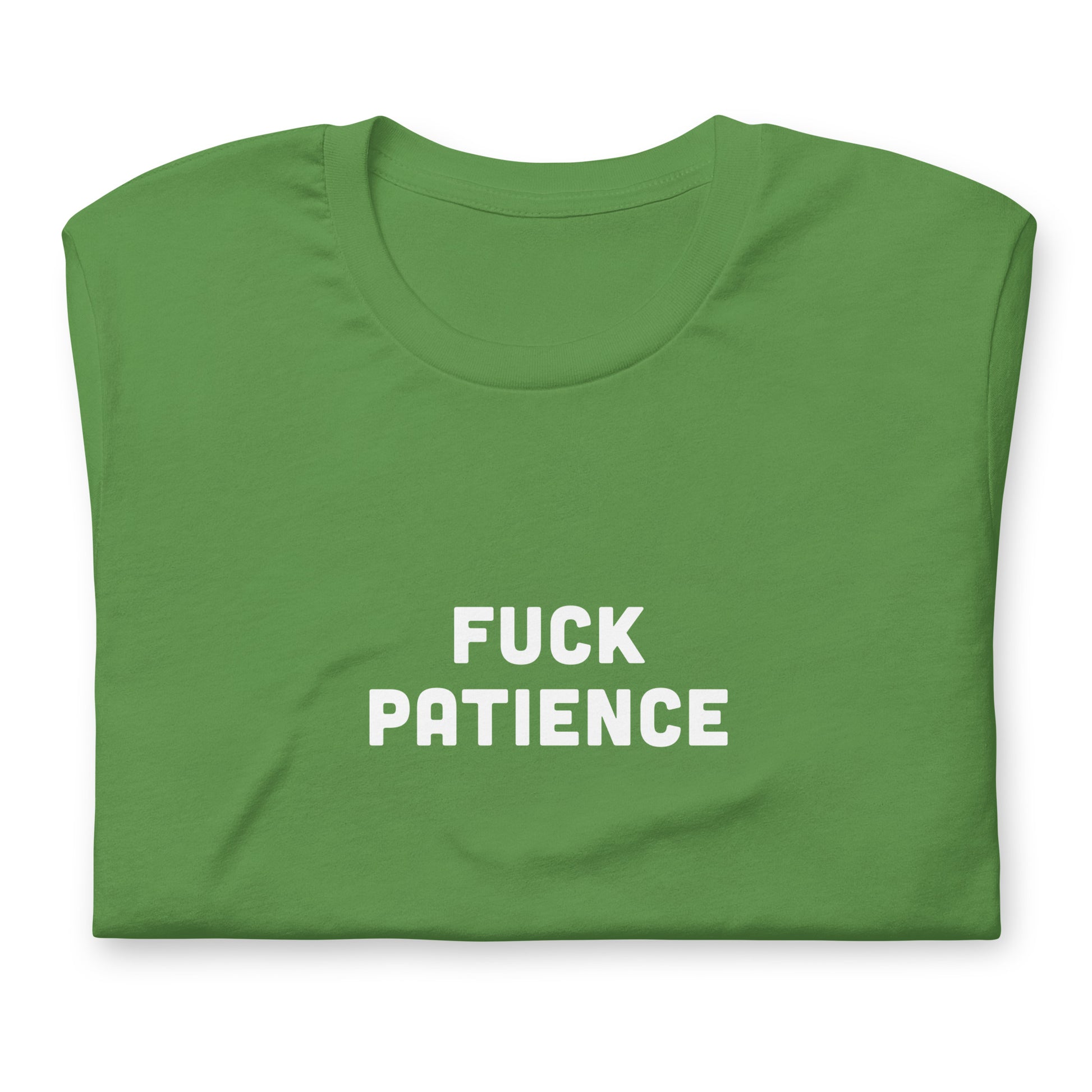 Fuck Patience T-Shirt Size 2XL Color Navy