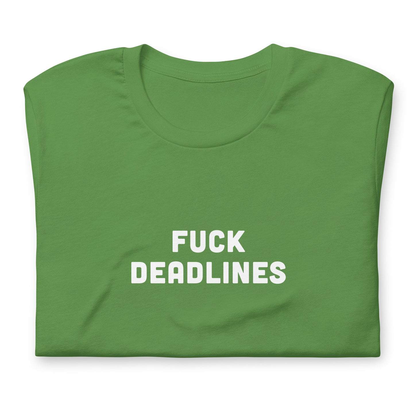 Fuck Deadlines T-Shirt Size 2XL Color Navy