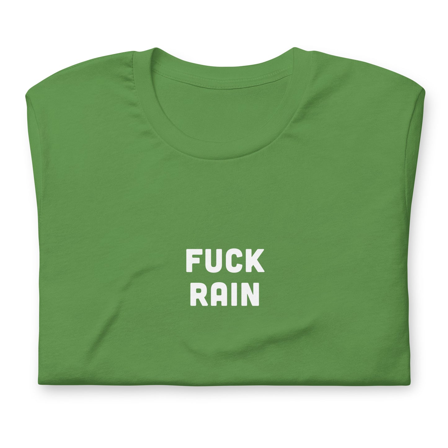 Fuck Rain T-Shirt Size S Color Forest