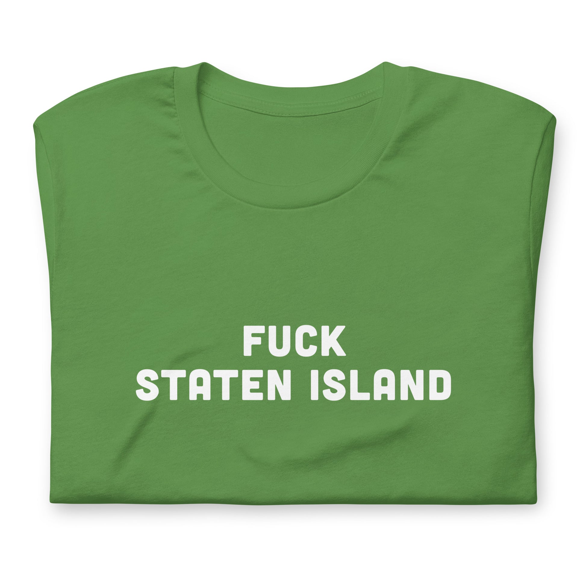 Fuck Staten Island T-Shirt Size 2XL Color Navy