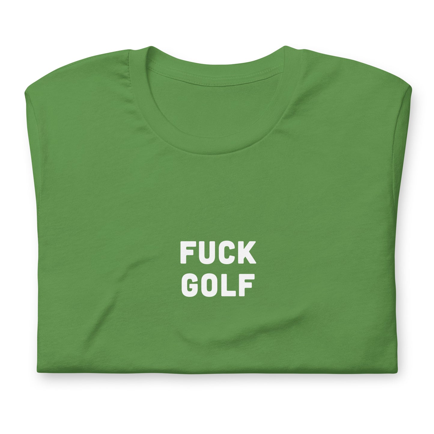 Fuck Golf T-Shirt Size S Color Forest