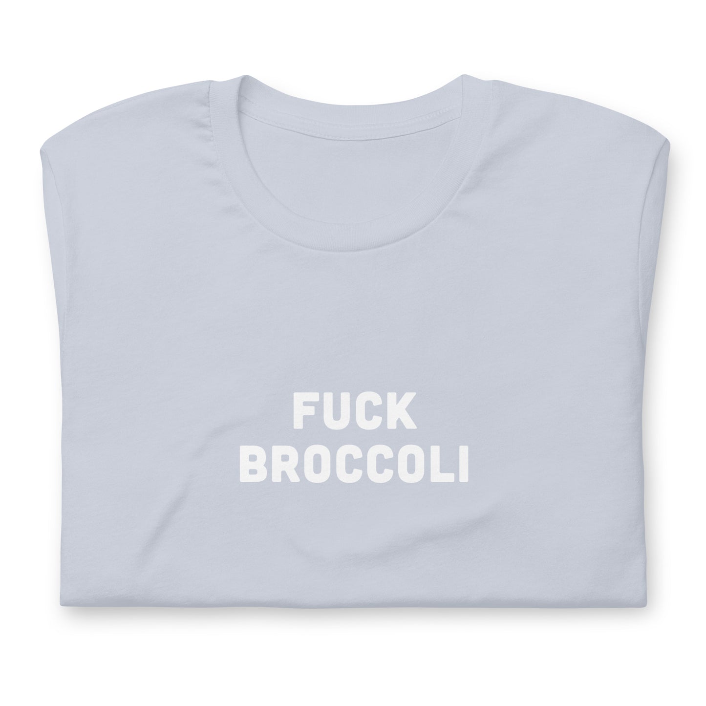 Fuck Broccoli T-Shirt Size M Color Asphalt