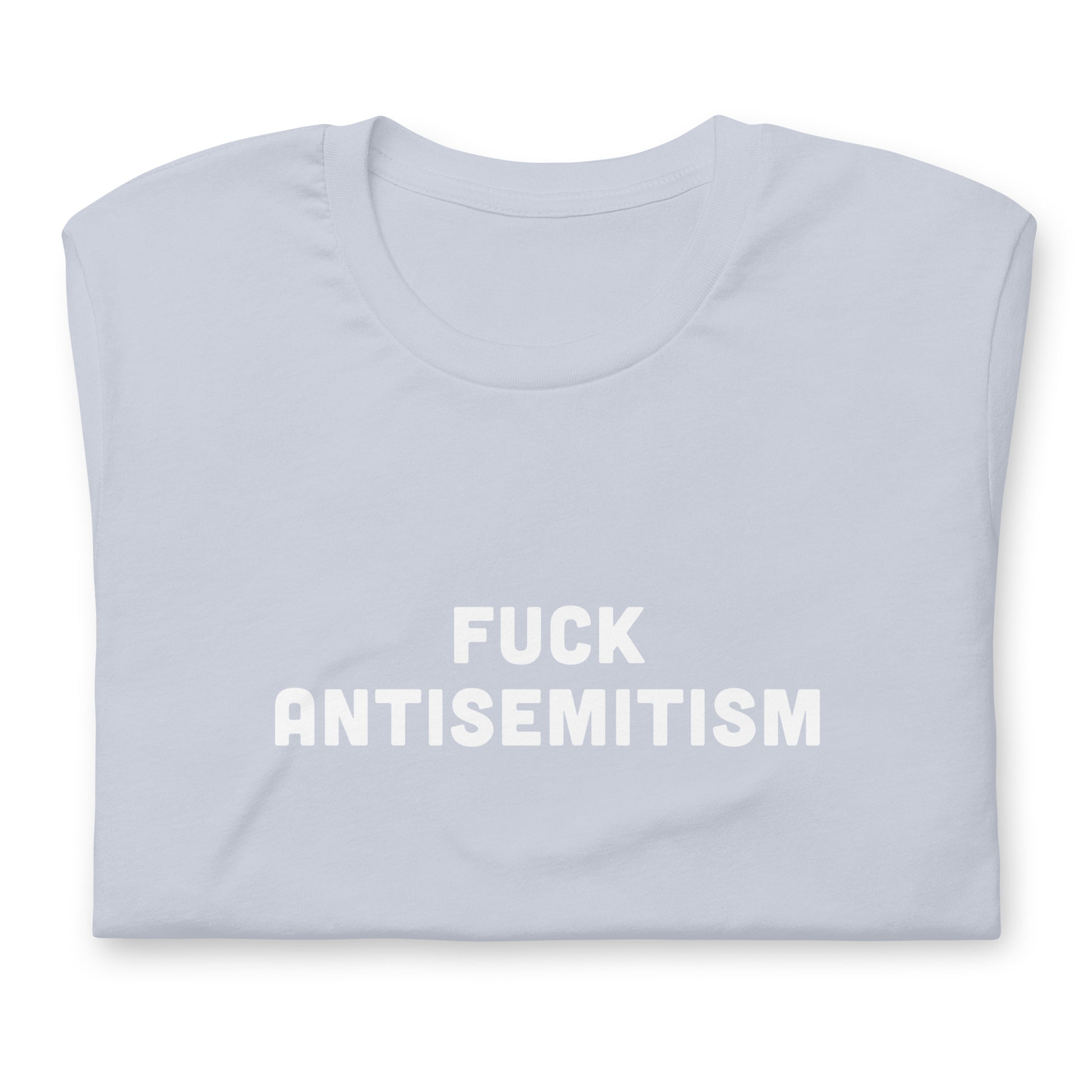 Fuck Antisemitism T-Shirt Size M Color Asphalt