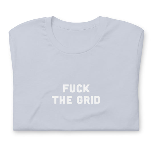 Fuck The Grid T-Shirt Size S Color Black