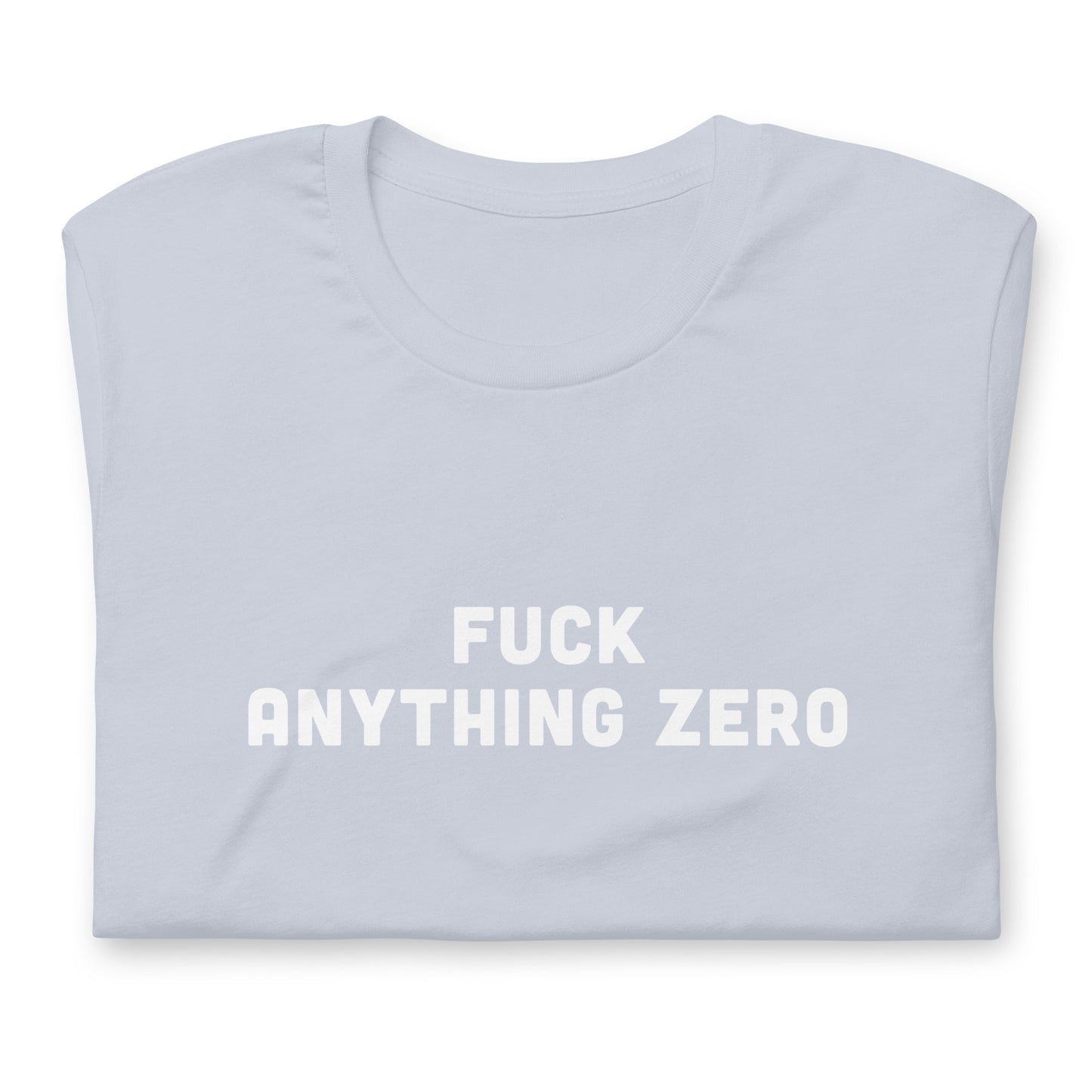Fuck Anything Zero T-Shirt Size M Color Asphalt