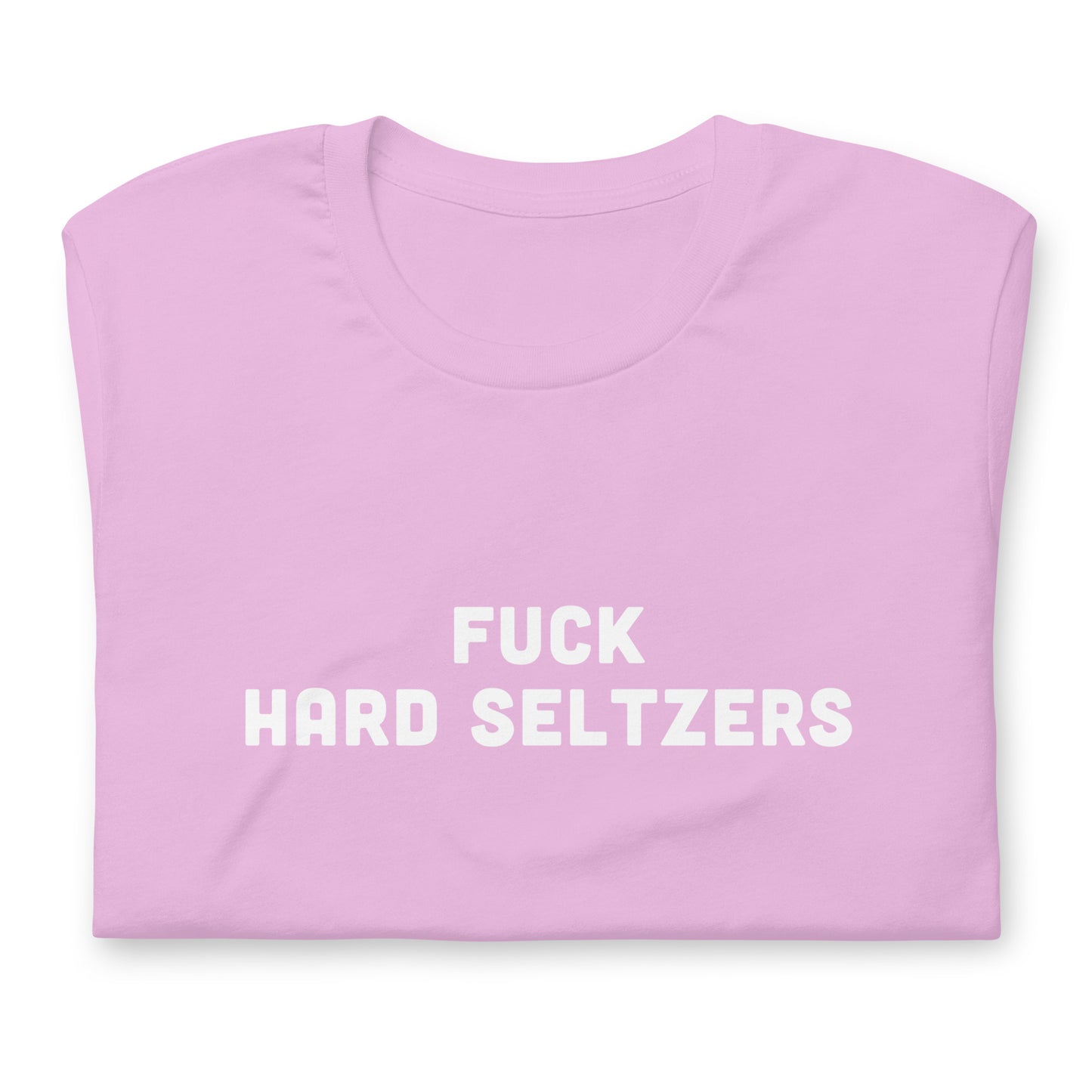 Fuck Hard Seltzers T-Shirt Size S Color Asphalt