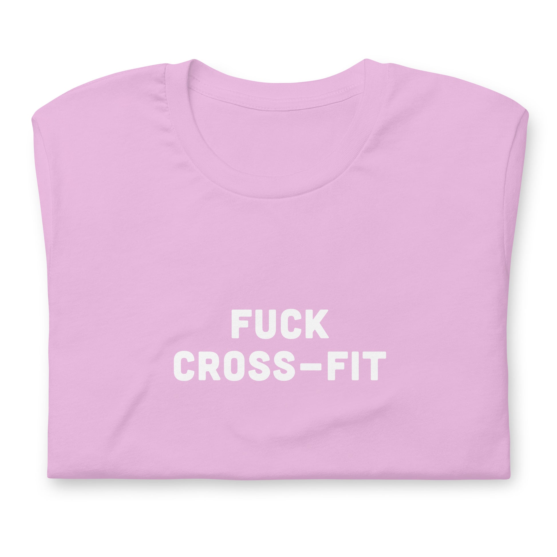 Fuck Cross Fit T-Shirt Size S Color Asphalt