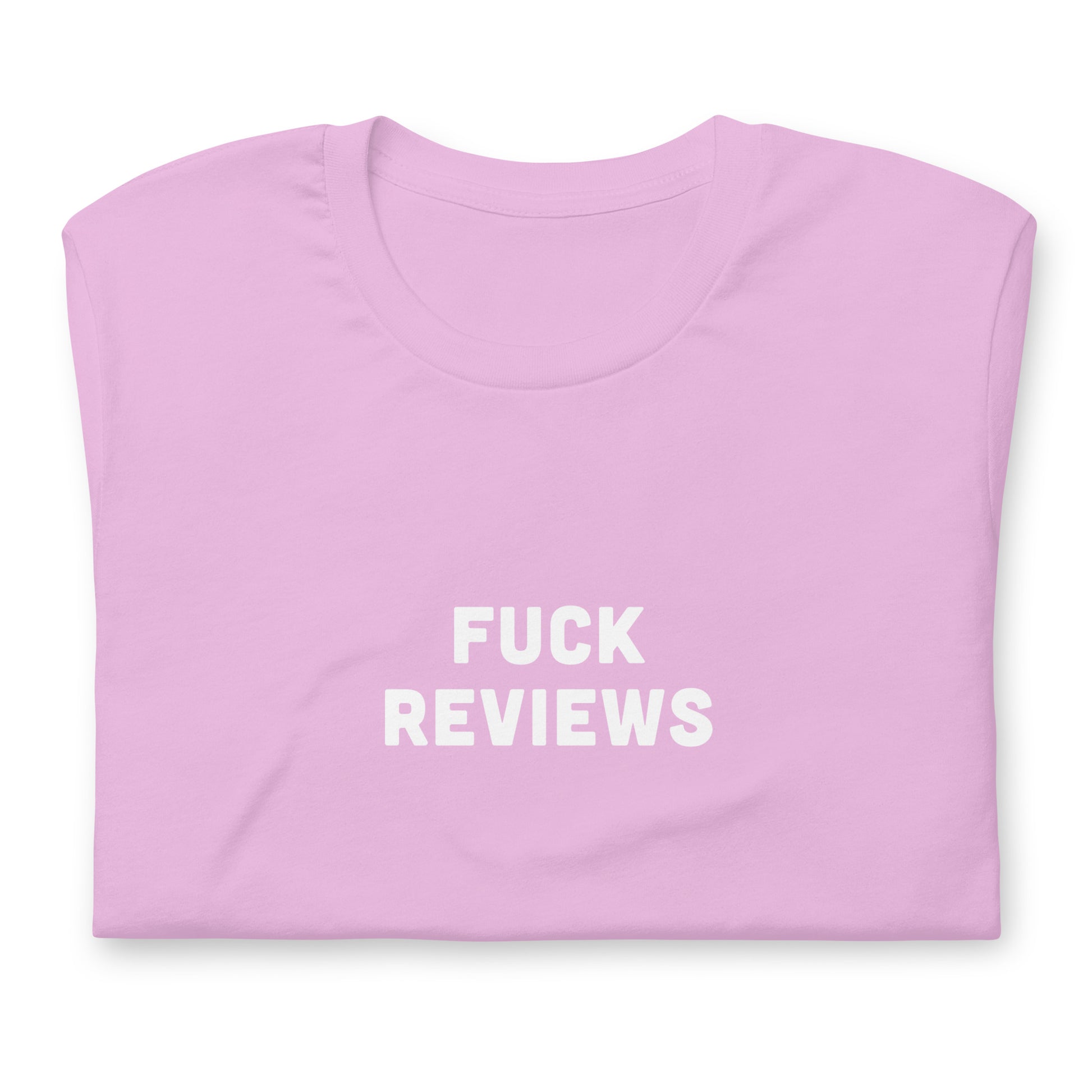 Fuck Reviews T-Shirt Size S Color Asphalt