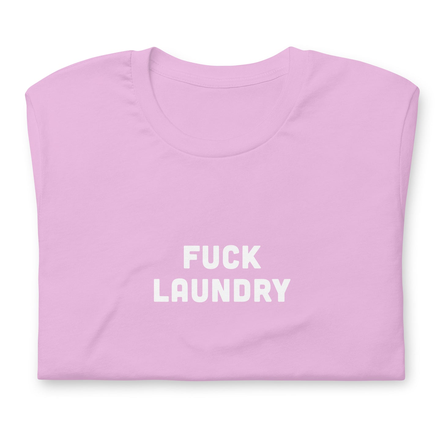 Fuck Laundry T-Shirt Size S Color Asphalt