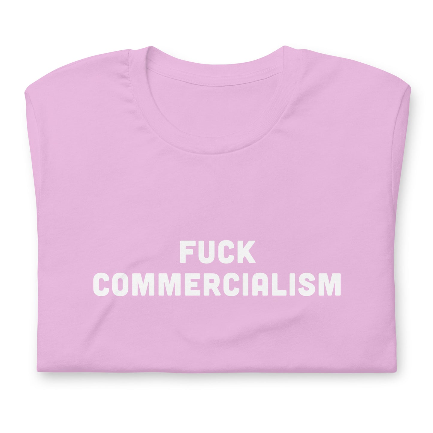 Fuck Commercialism T-Shirt Size 2XL Color Forest