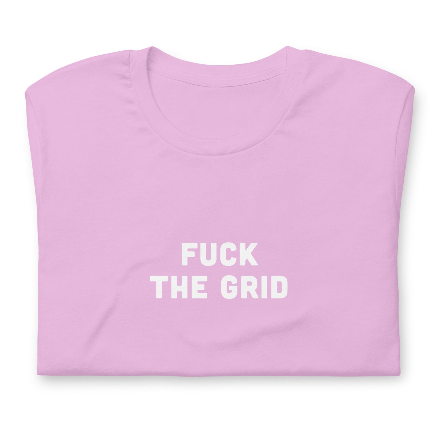 Fuck The Grid T-Shirt Size S Color Asphalt
